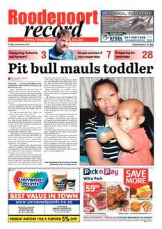 Roodepoort Record 30 January 2015