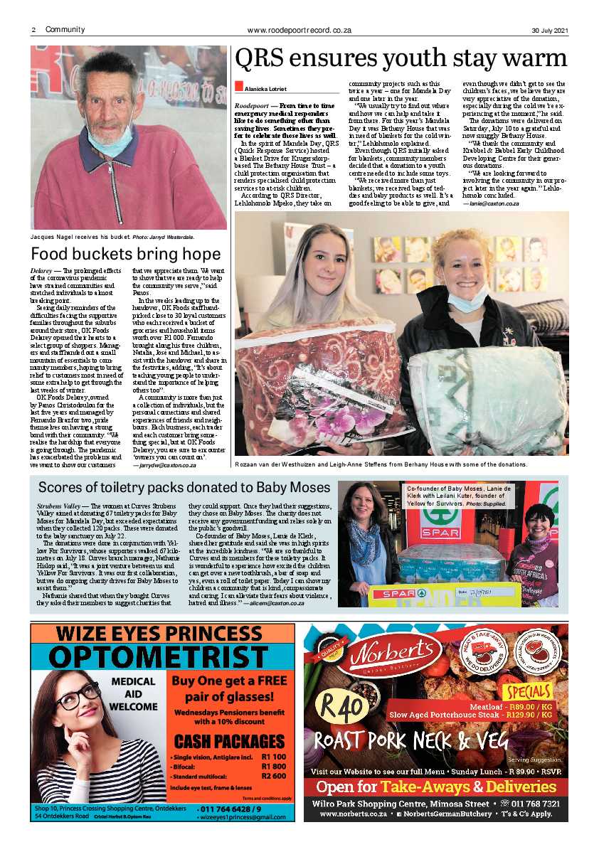 Roodepoort Record 30 July 2021 page 2