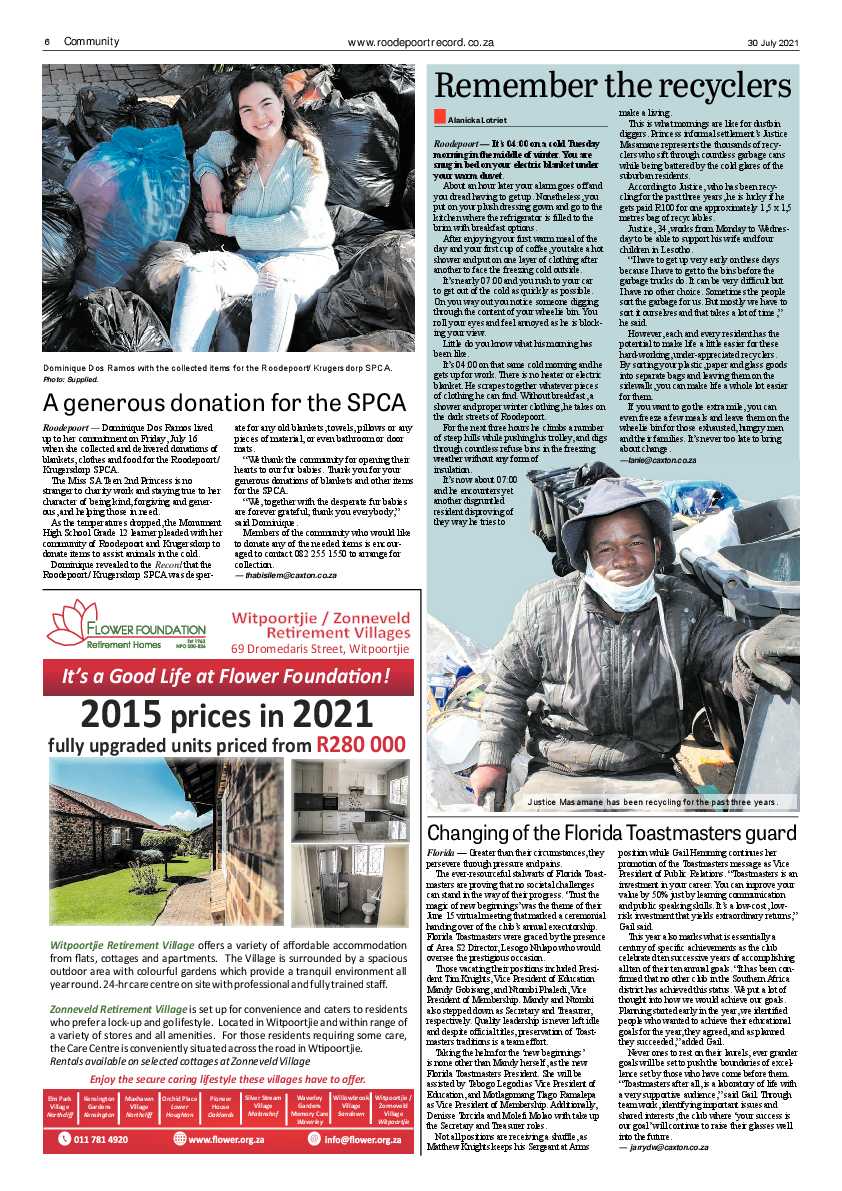 Roodepoort Record 30 July 2021 page 6