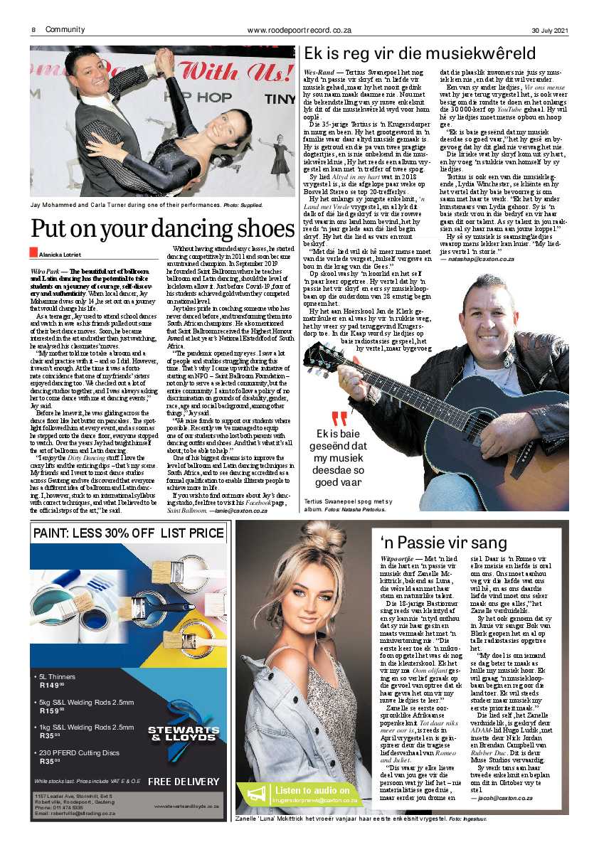 Roodepoort Record 30 July 2021 page 8