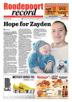 Roodepoort Record 30 July 2021