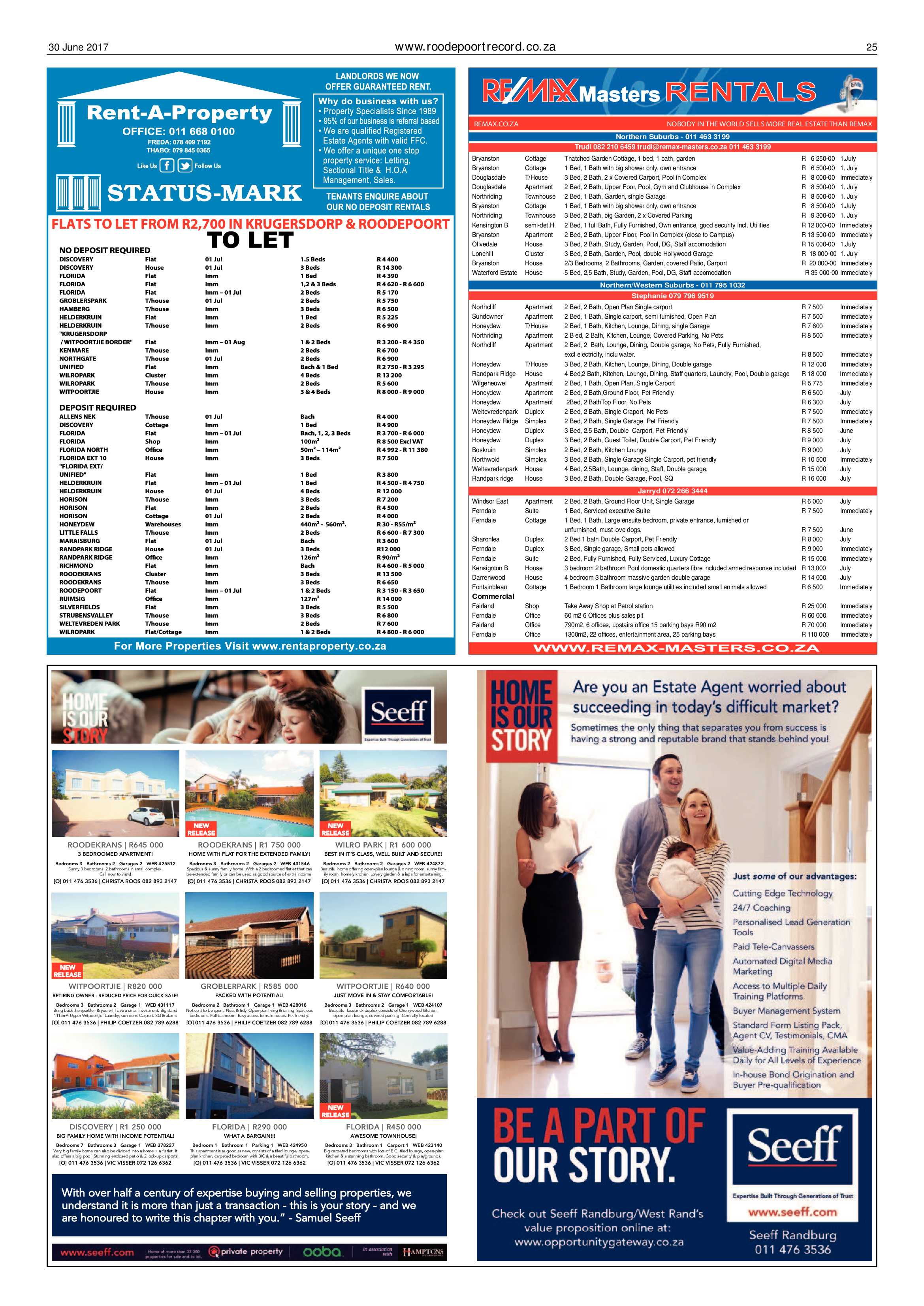 Roodepoort Record 30 June 2017 page 25