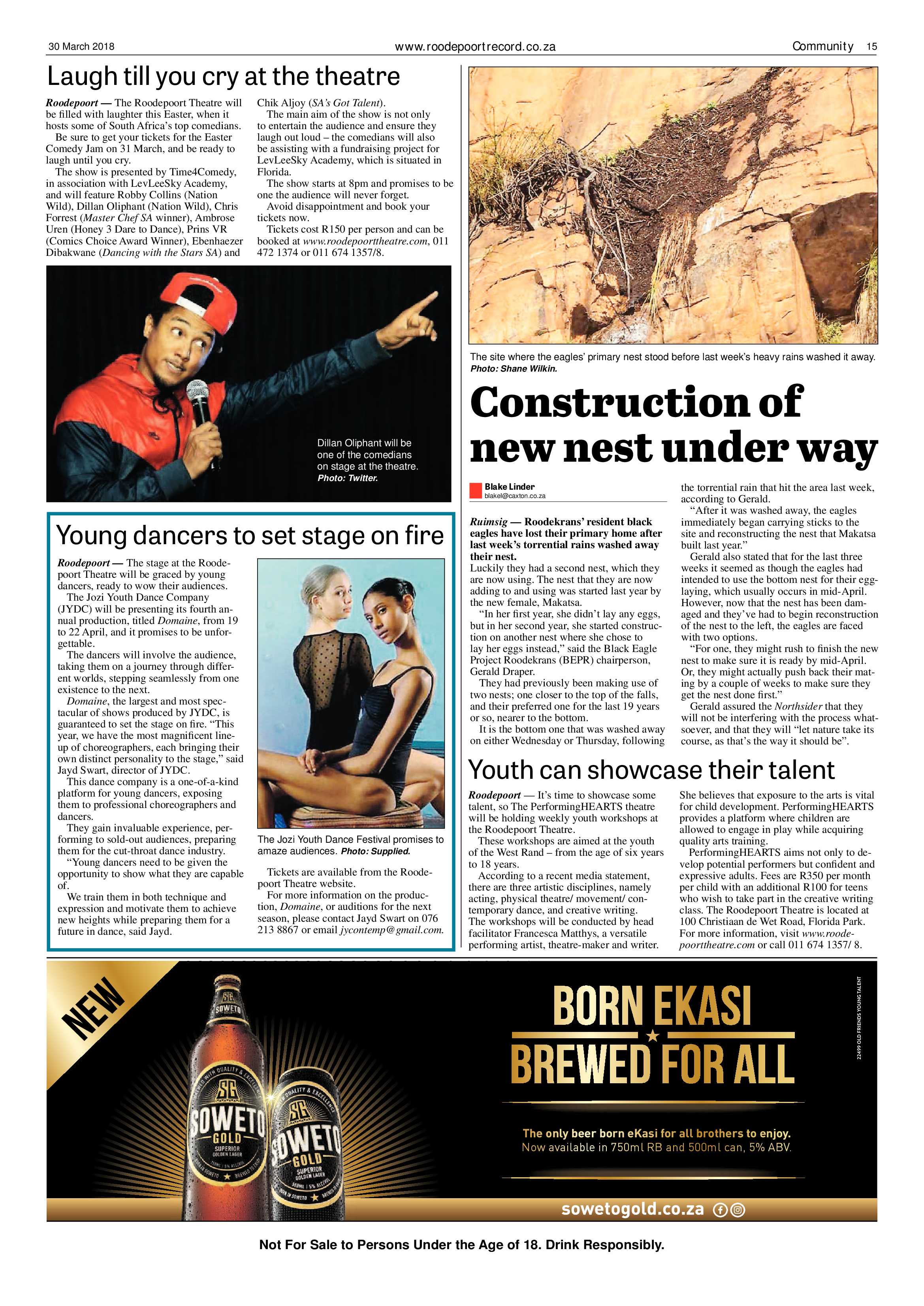 Roodepoort Record 30 March 2018 page 15