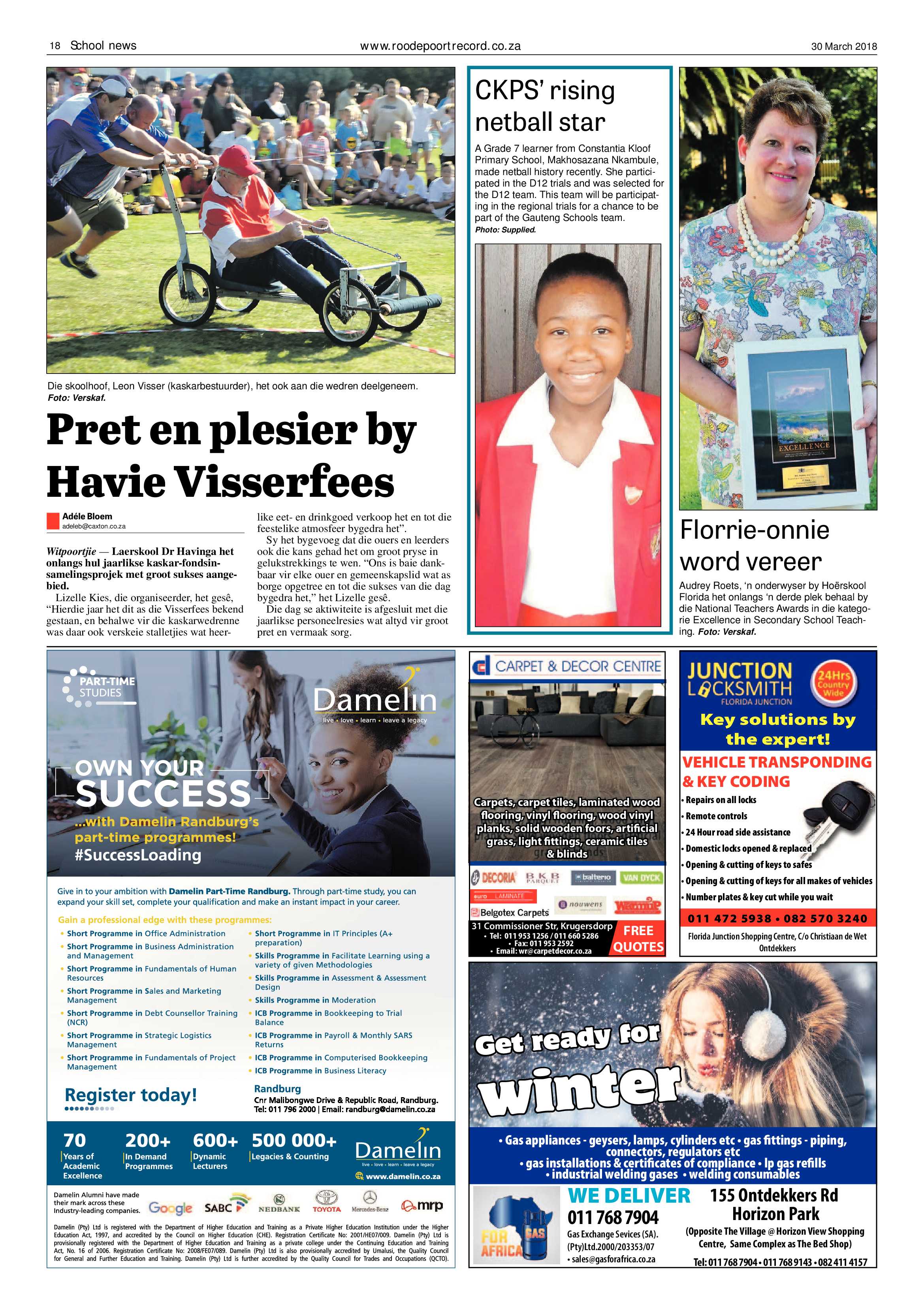 Roodepoort Record 30 March 2018 page 18