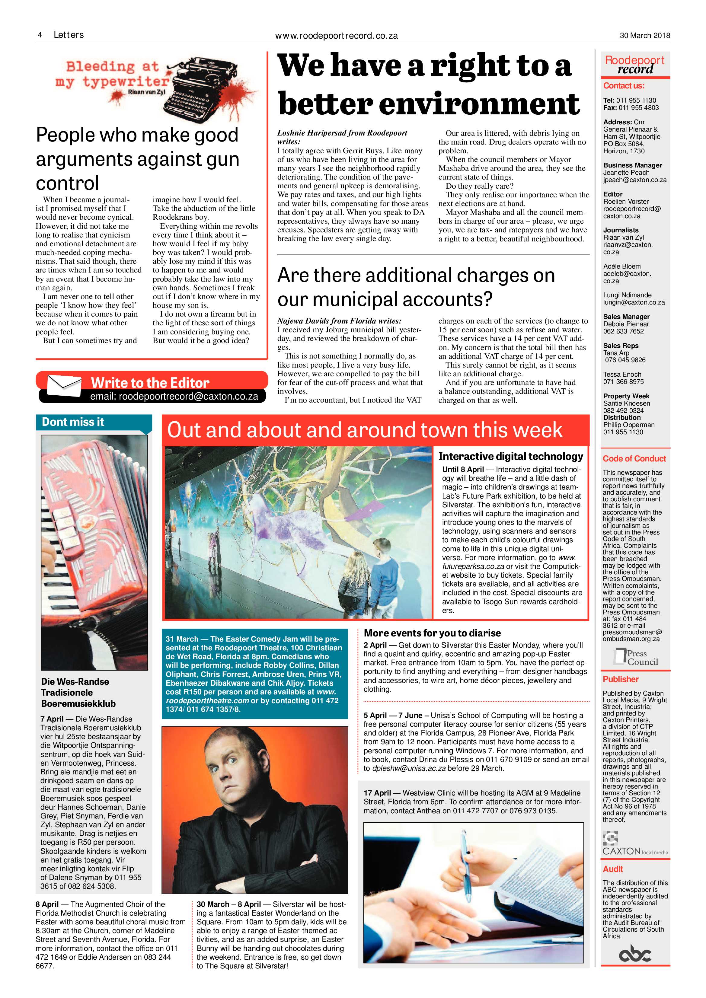 Roodepoort Record 30 March 2018 page 4