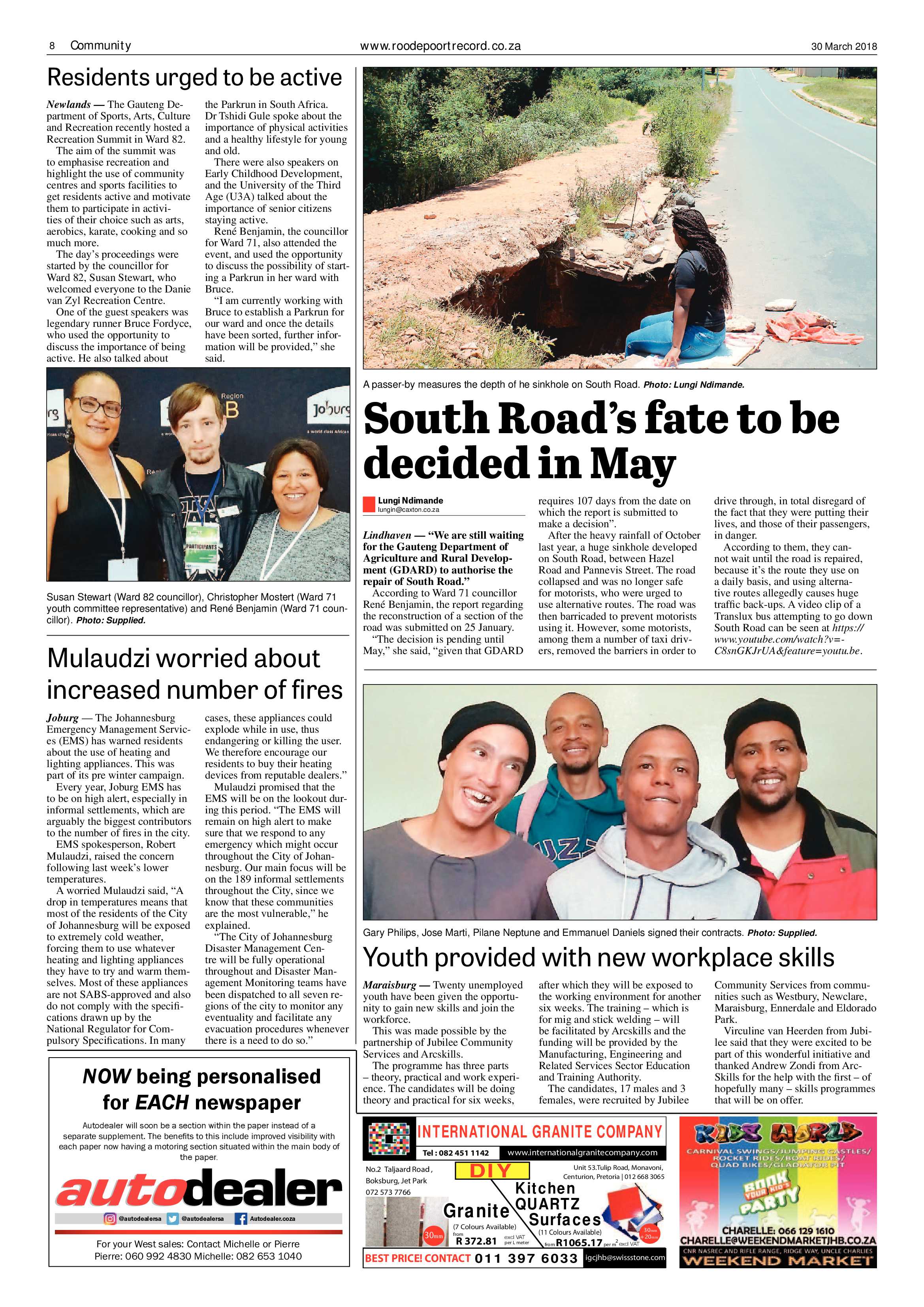 Roodepoort Record 30 March 2018 page 8