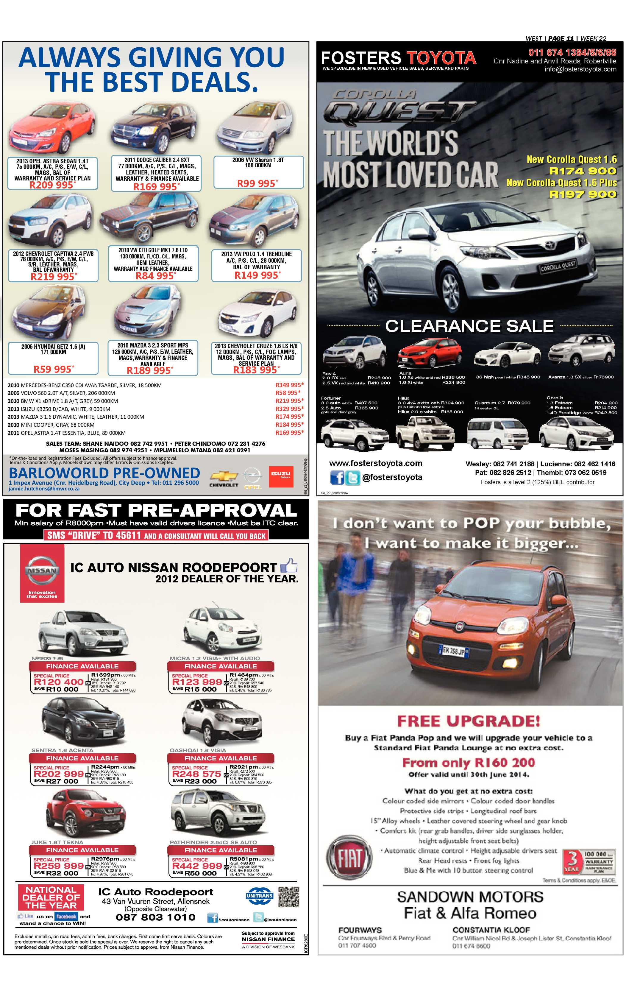 Roodepoort Record 30 May 2014 page 43