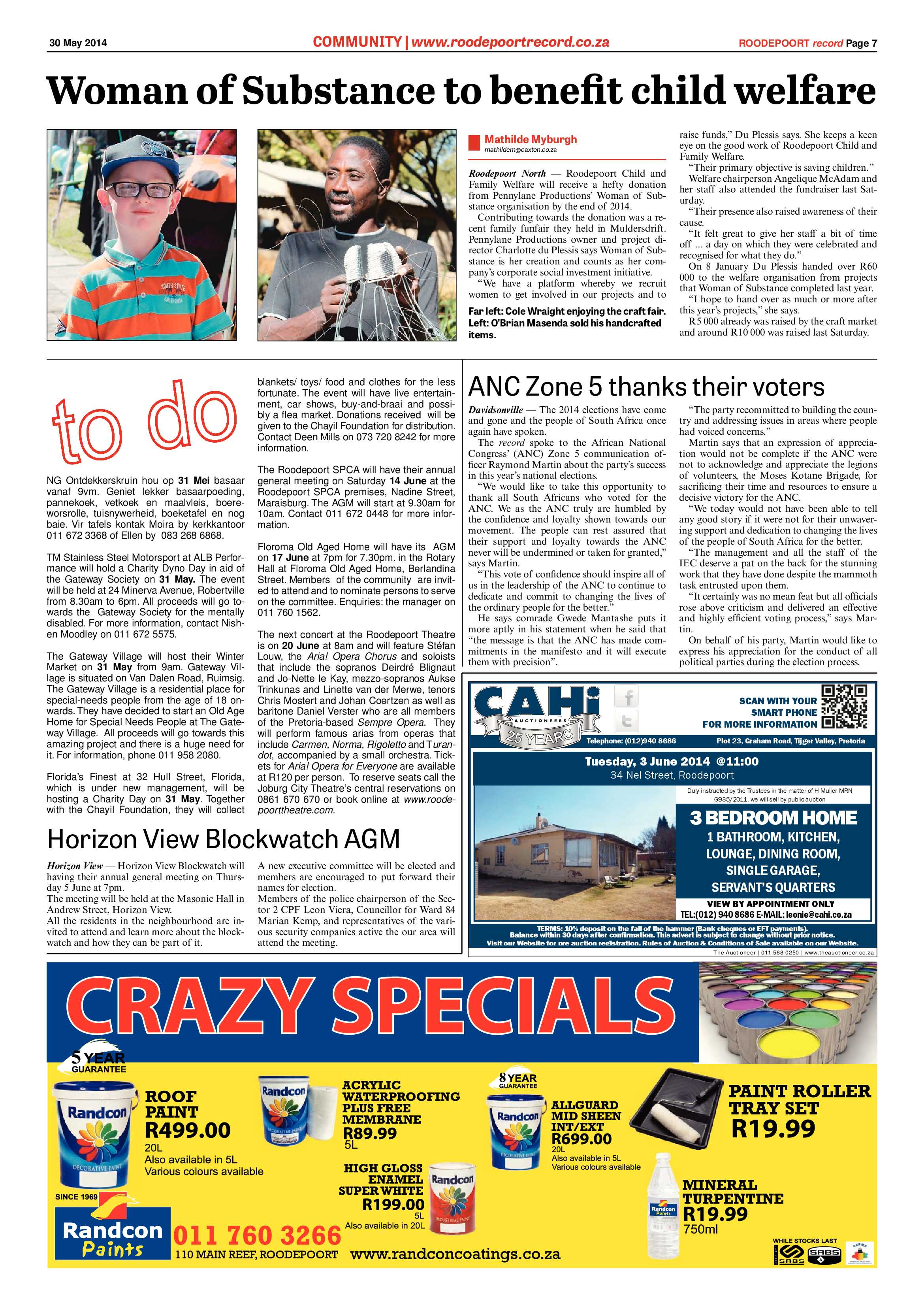 Roodepoort Record 30 May 2014 page 7