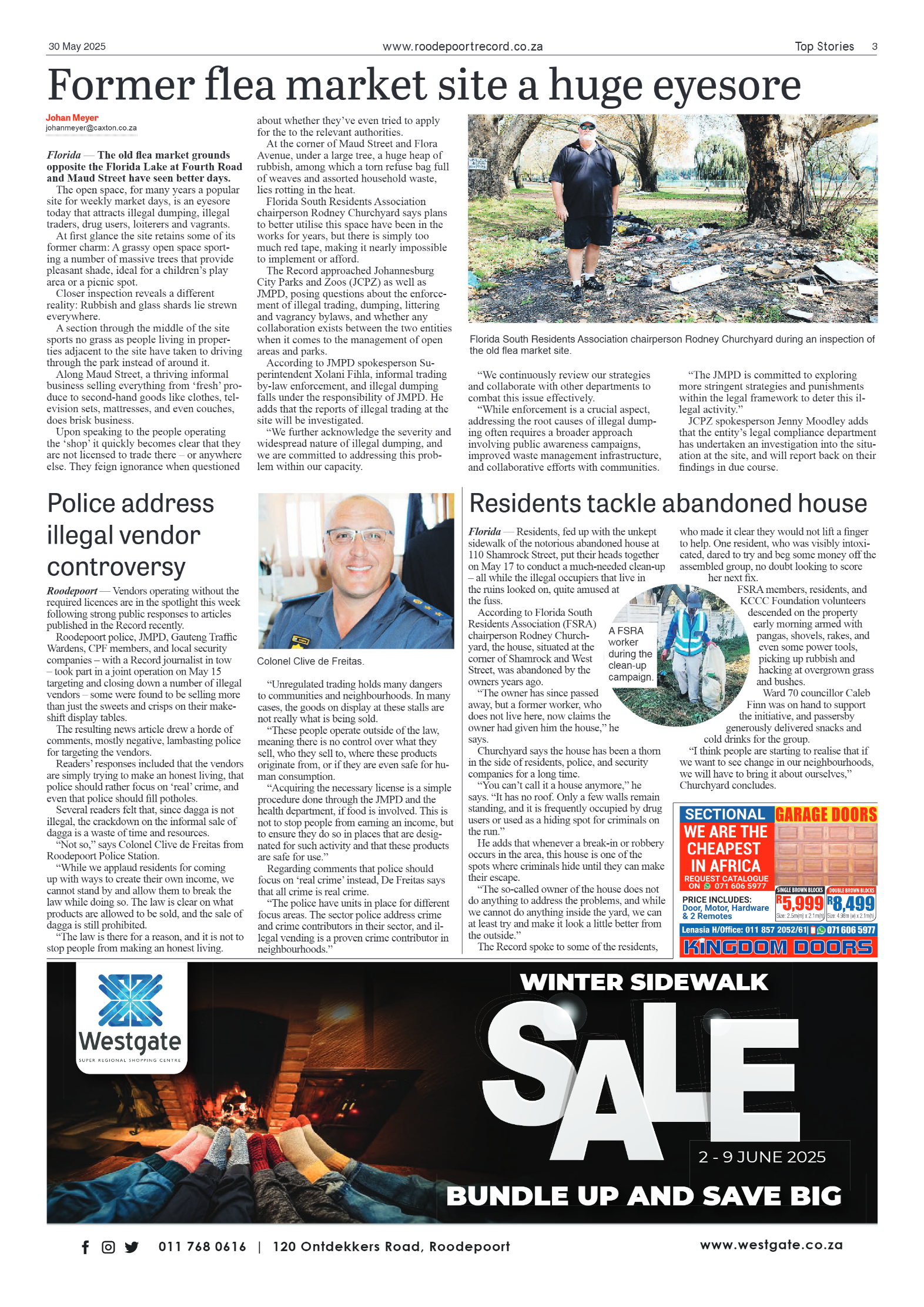 Roodepoort Record 30 May 2025 page 3