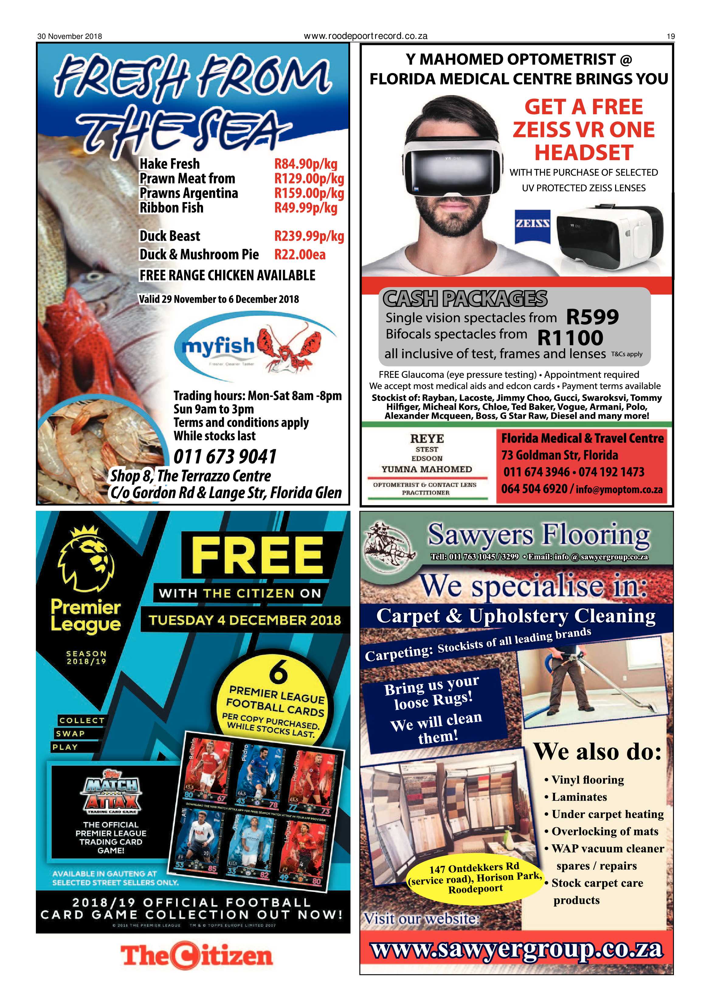 Roodepoort Record 30 November 2018 page 19