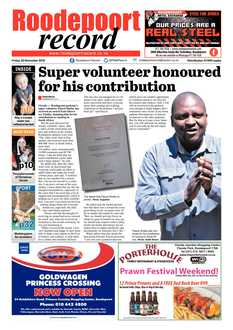 Roodepoort Record 30 November 2018