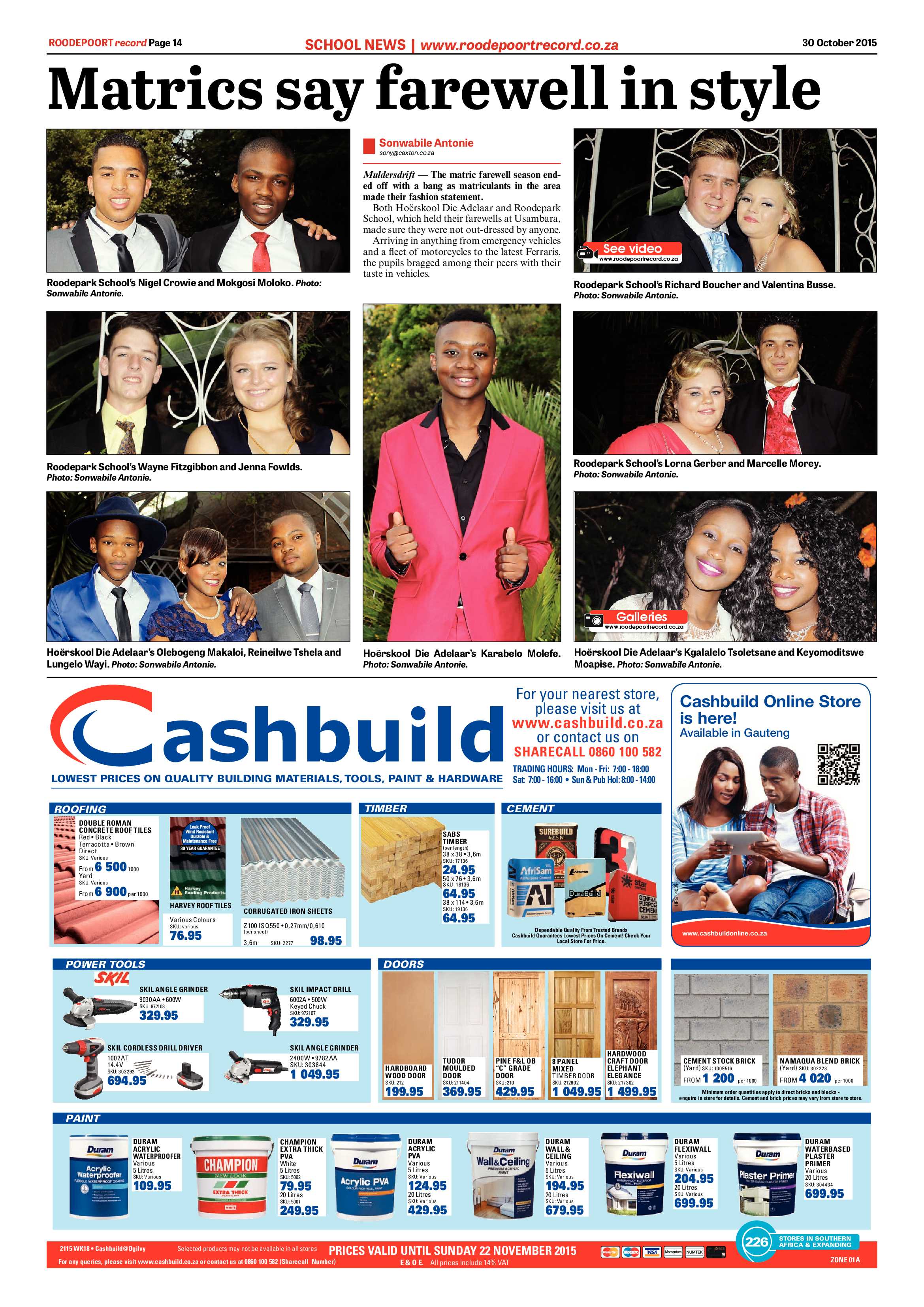 Roodepoort Record 30 October 2015 page 14