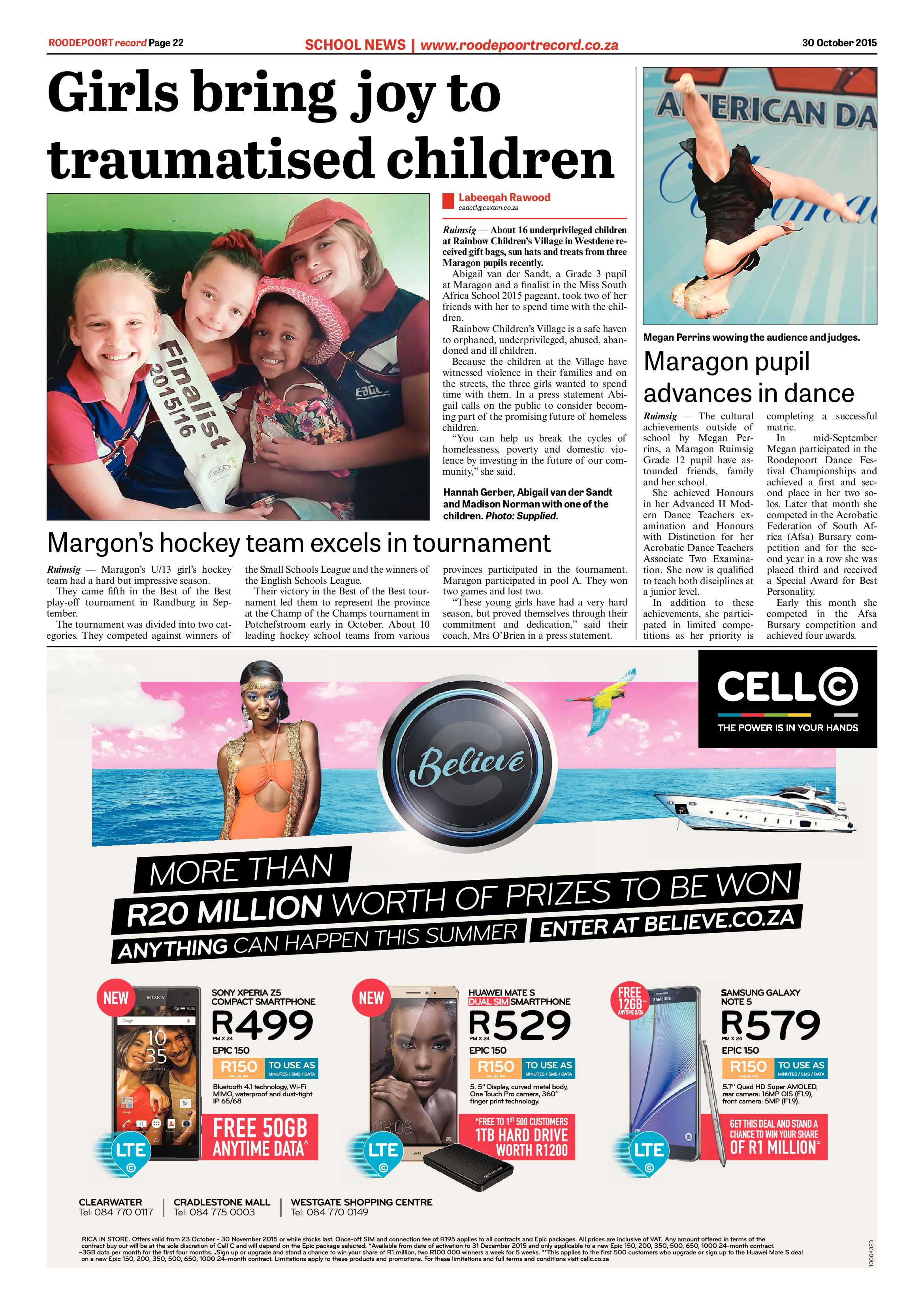 Roodepoort Record 30 October 2015 page 22