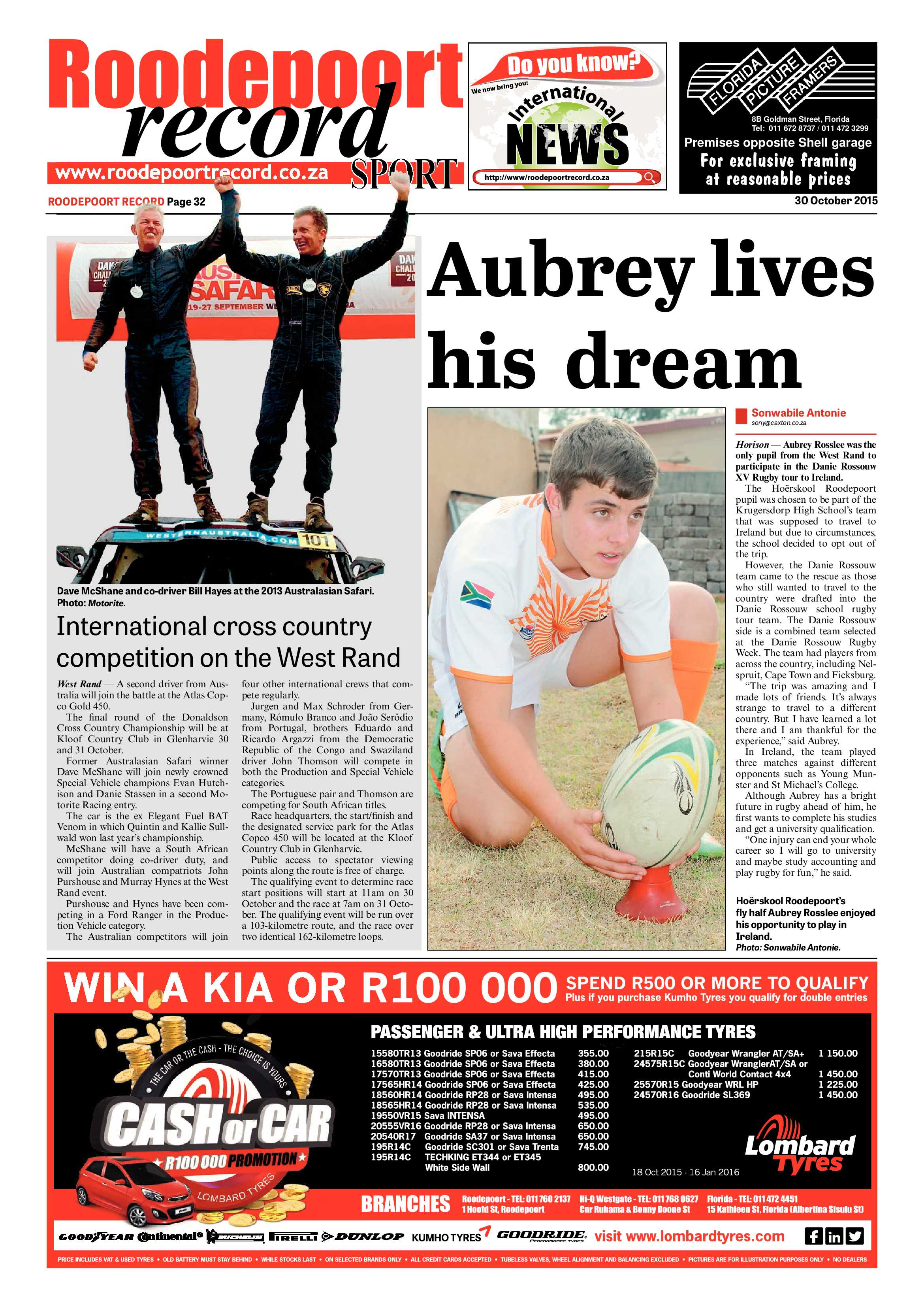 Roodepoort Record 30 October 2015 page 32