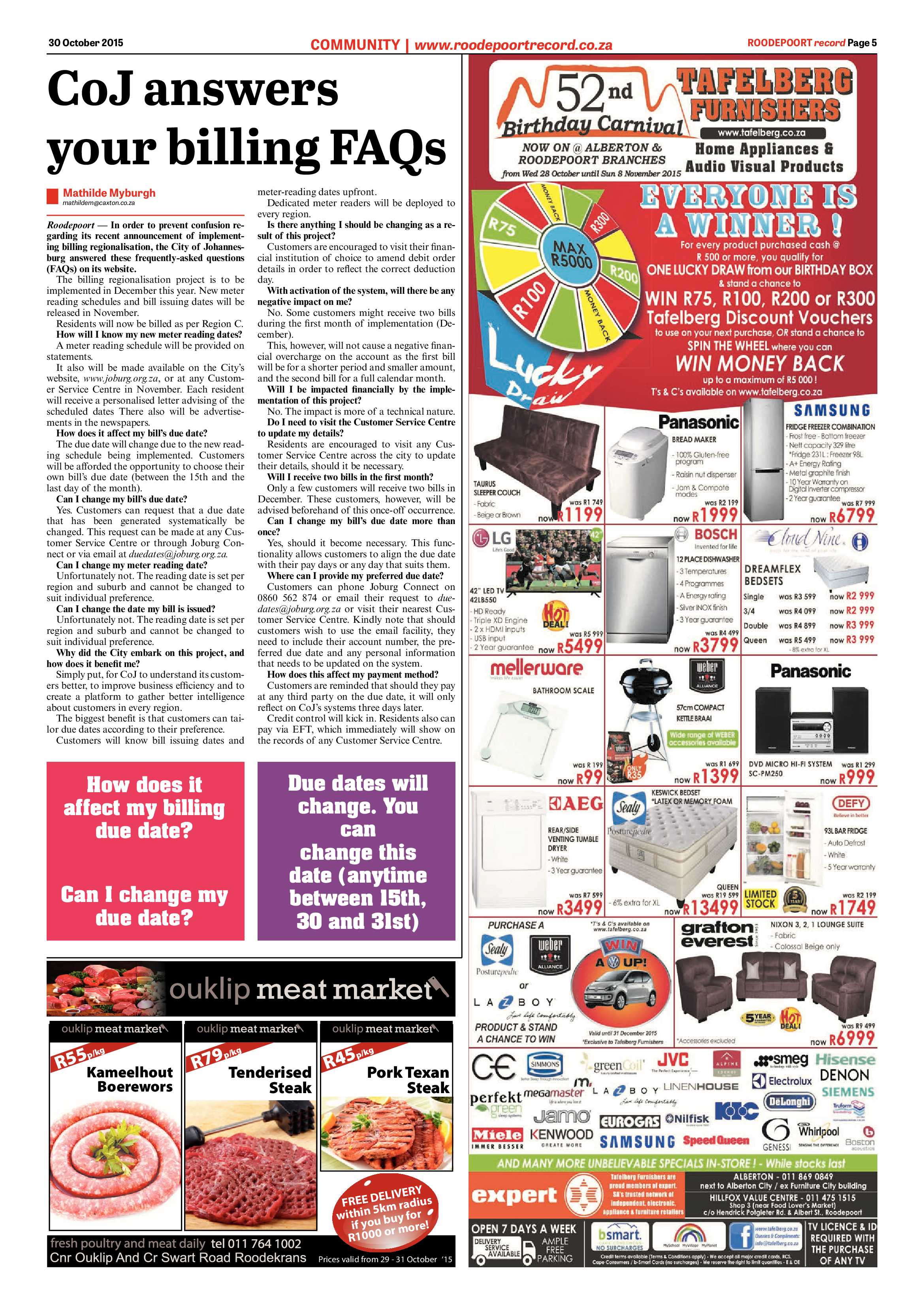 Roodepoort Record 30 October 2015 page 5
