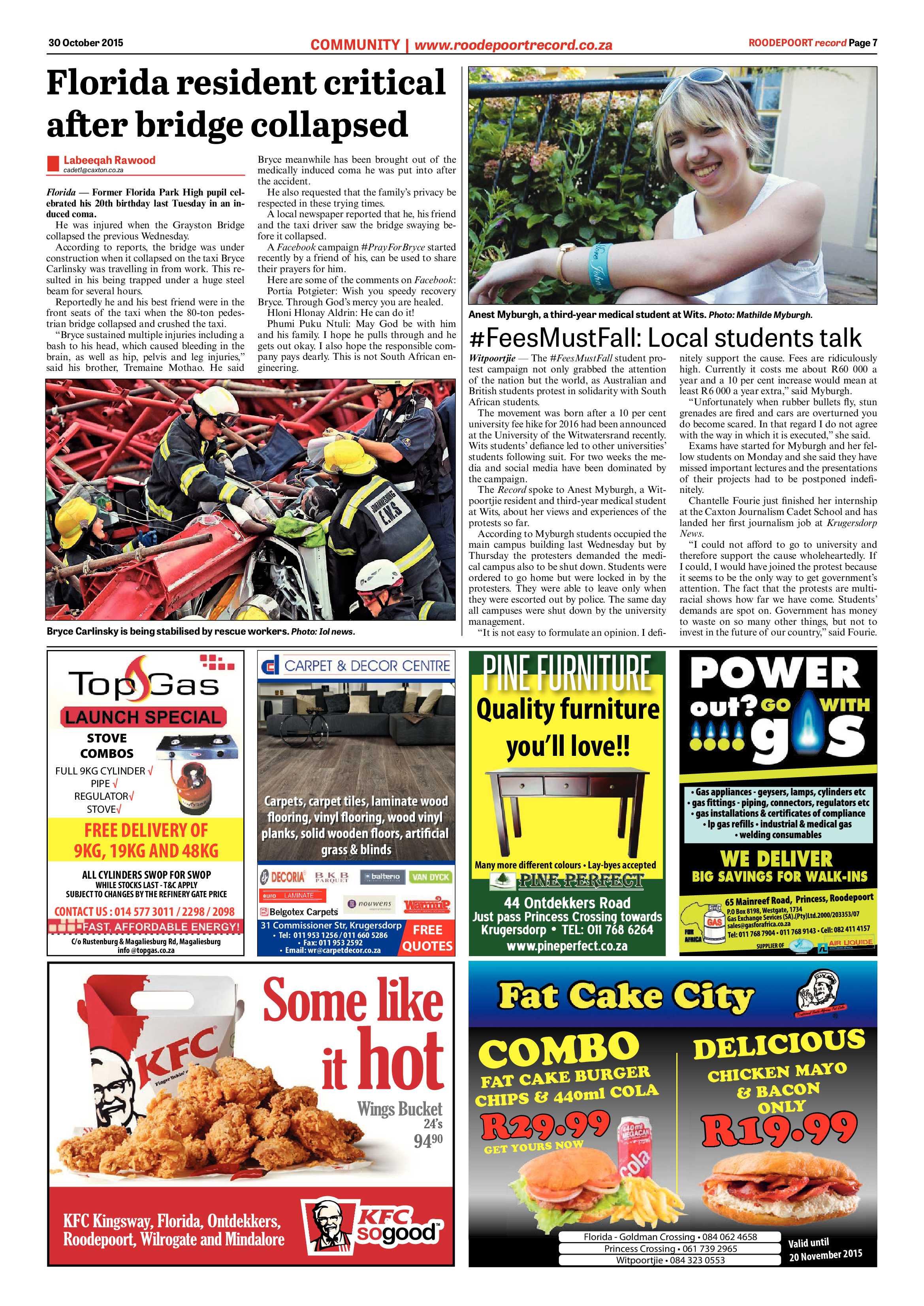 Roodepoort Record 30 October 2015 page 7