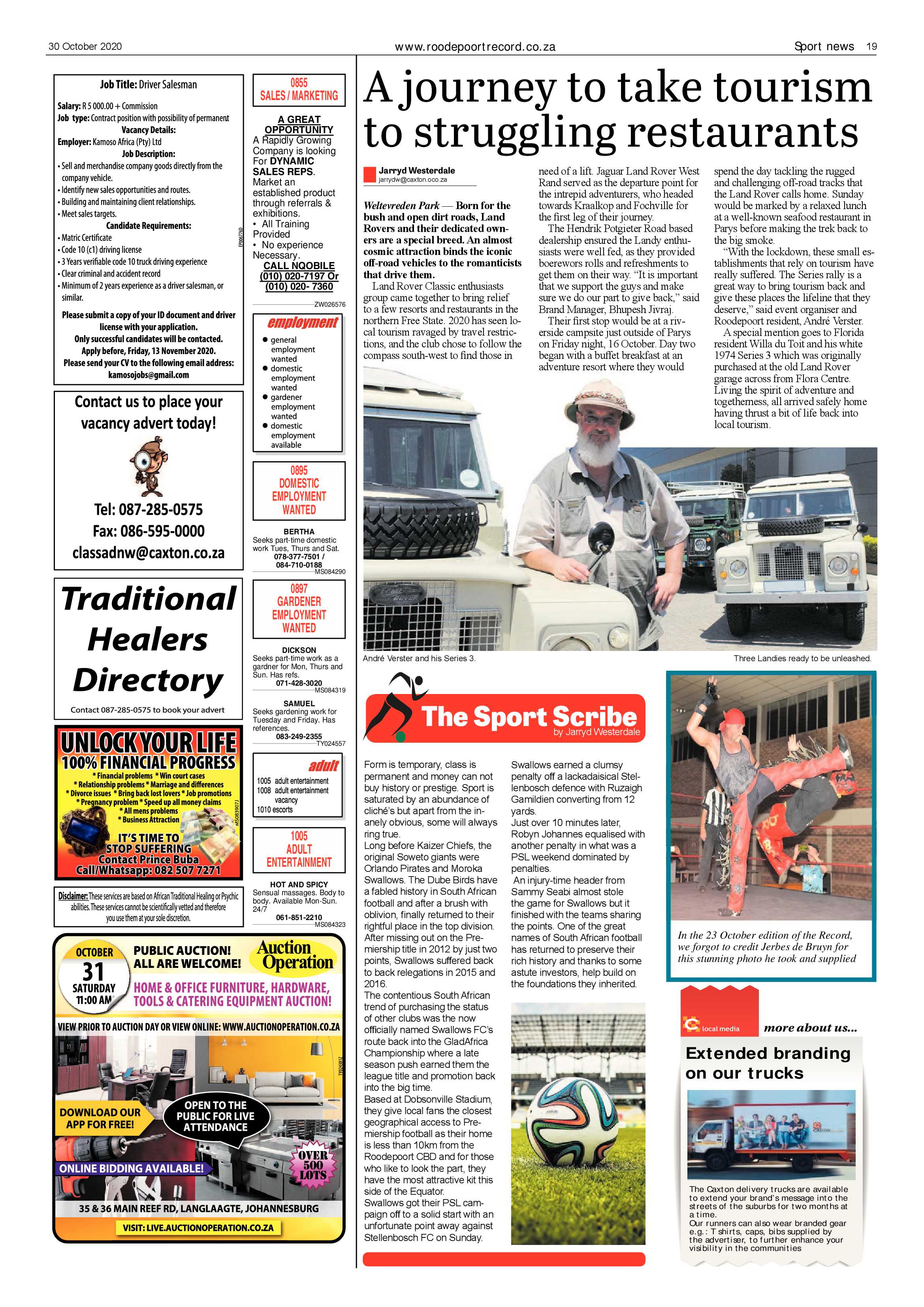 Roodepoort Record 30 October 2020 page 19