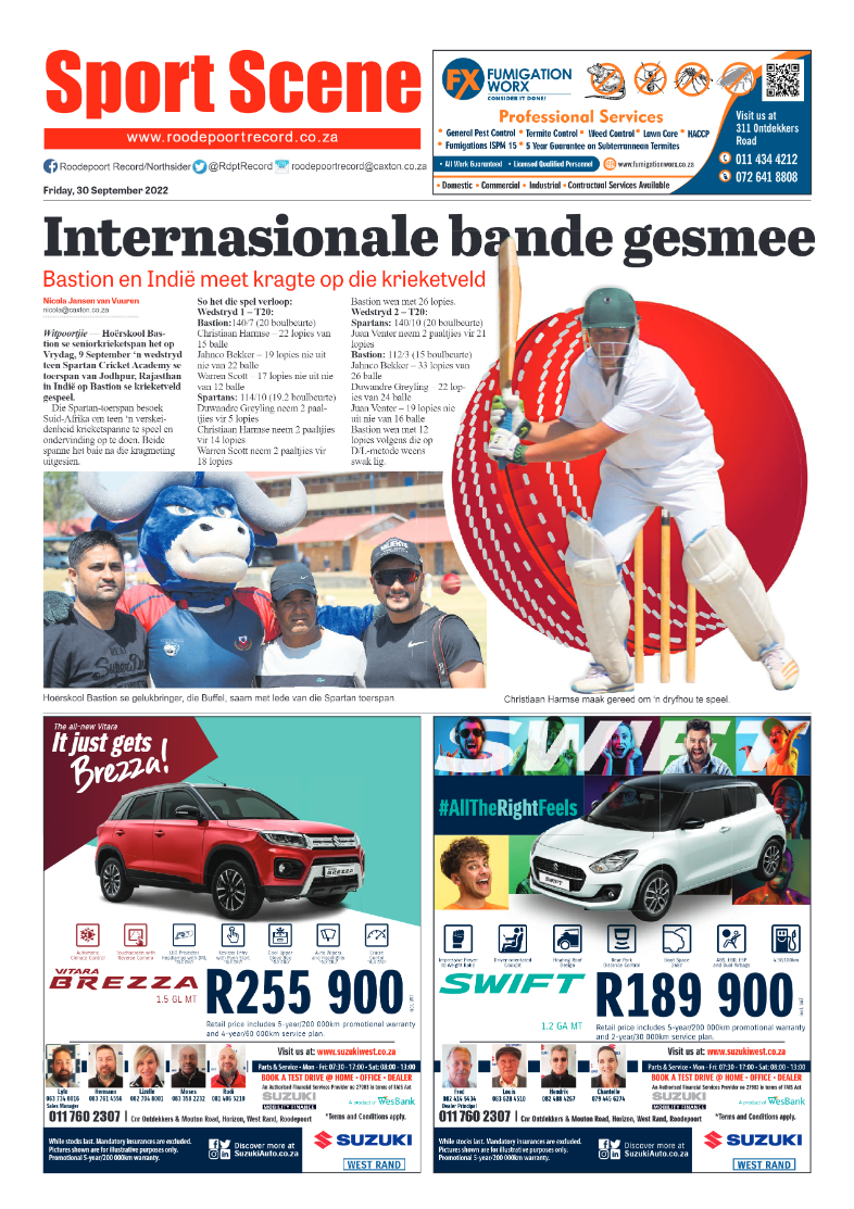 Roodepoort Record 30 September 2022 page 12