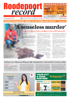 Roodepoort Record 30 September 2022