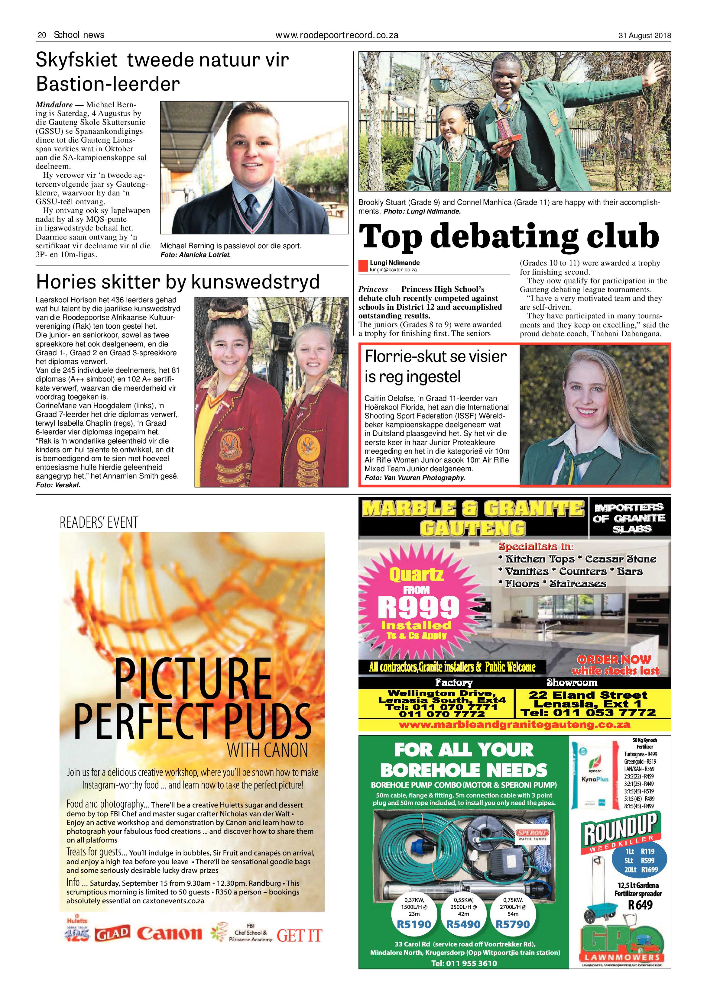 Roodepoort Record 31 August 2018 page 20