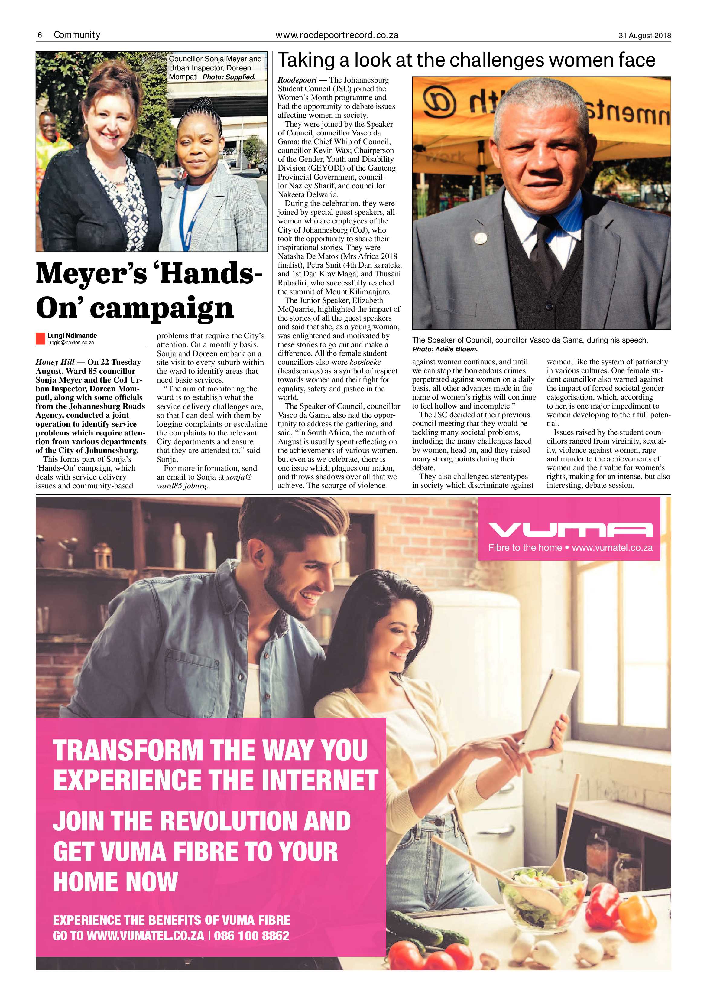 Roodepoort Record 31 August 2018 page 6