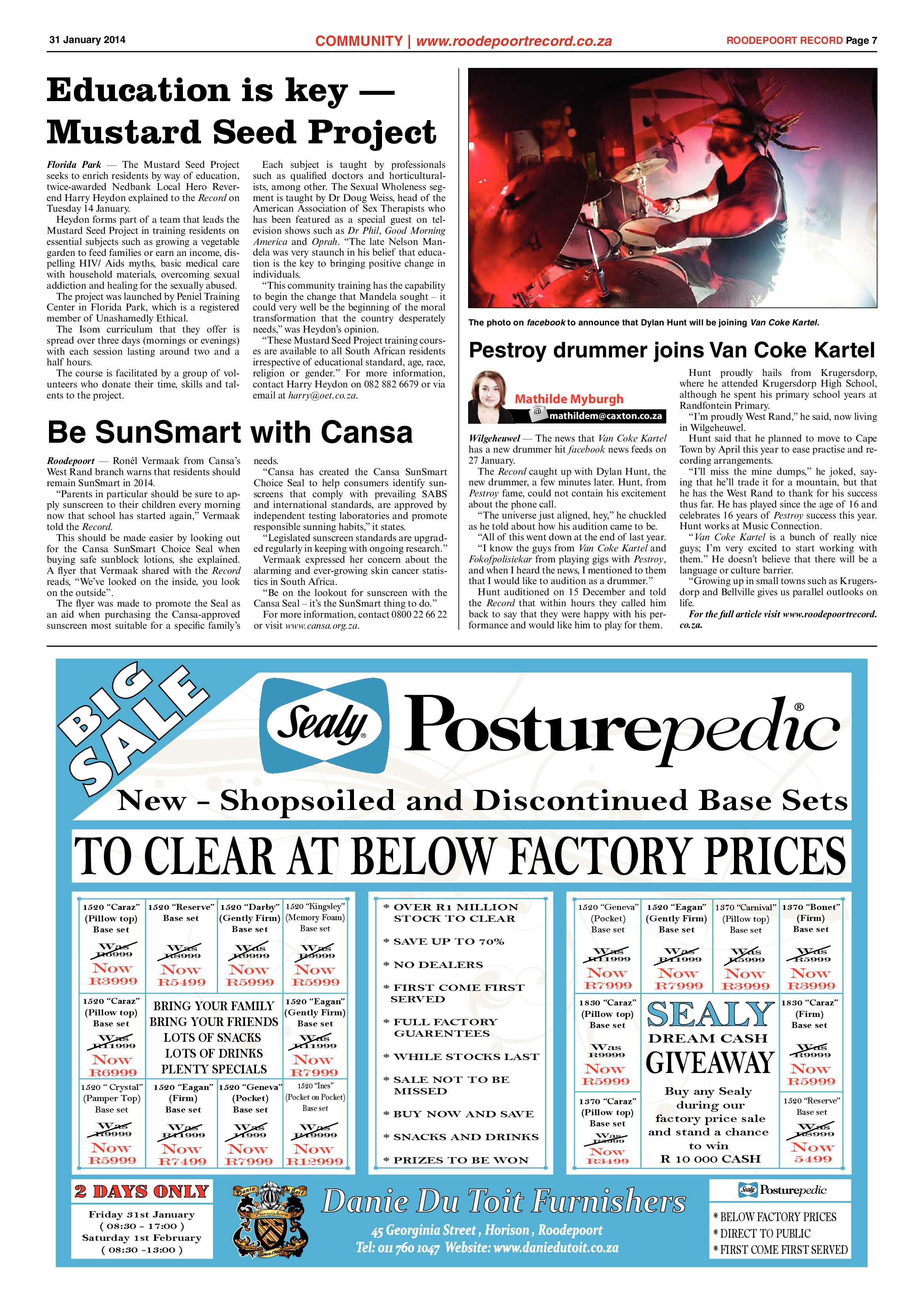 Roodepoort Record 31 January 2014 page 7