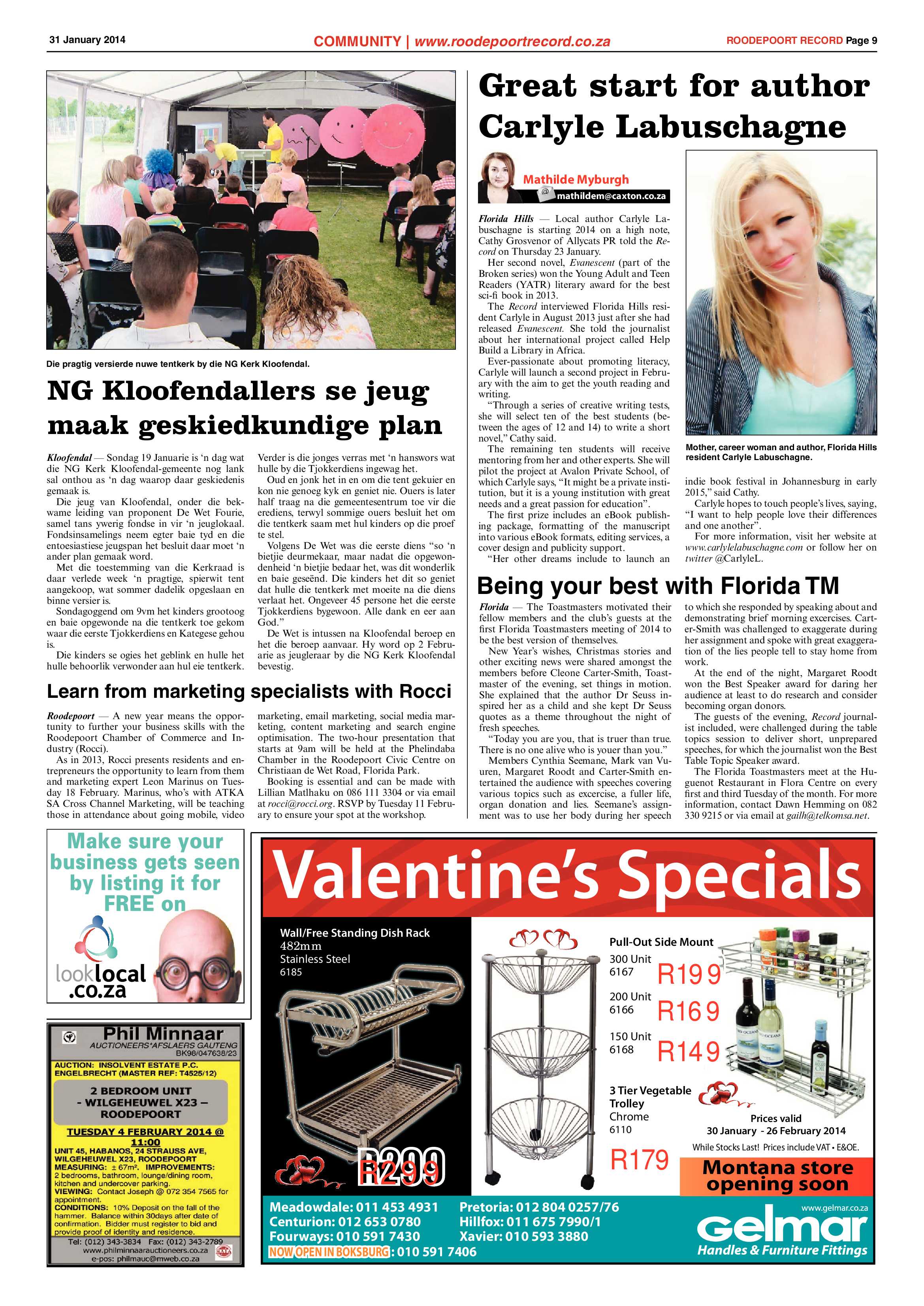 Roodepoort Record 31 January 2014 page 9