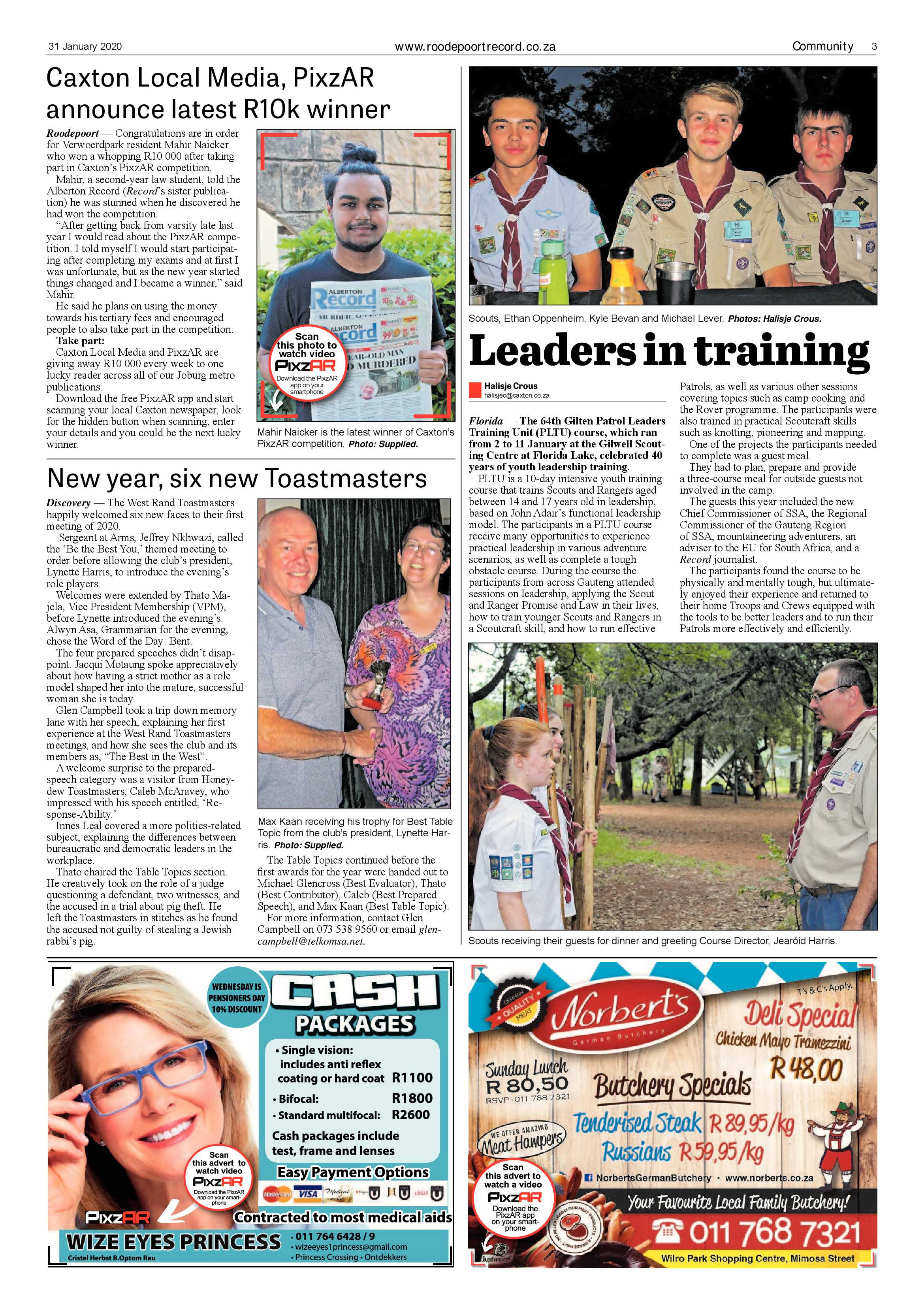 Roodepoort Record 31 January 2020 page 3