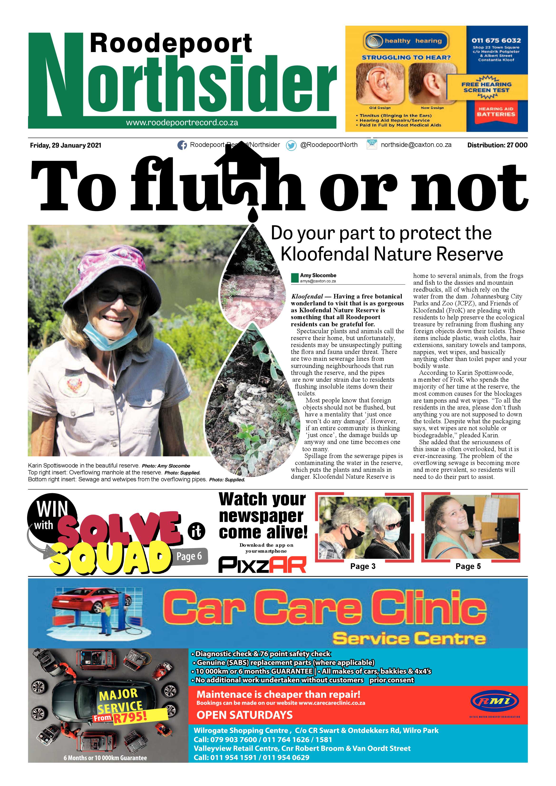 Roodepoort Northsider 29 January 2021 page 1