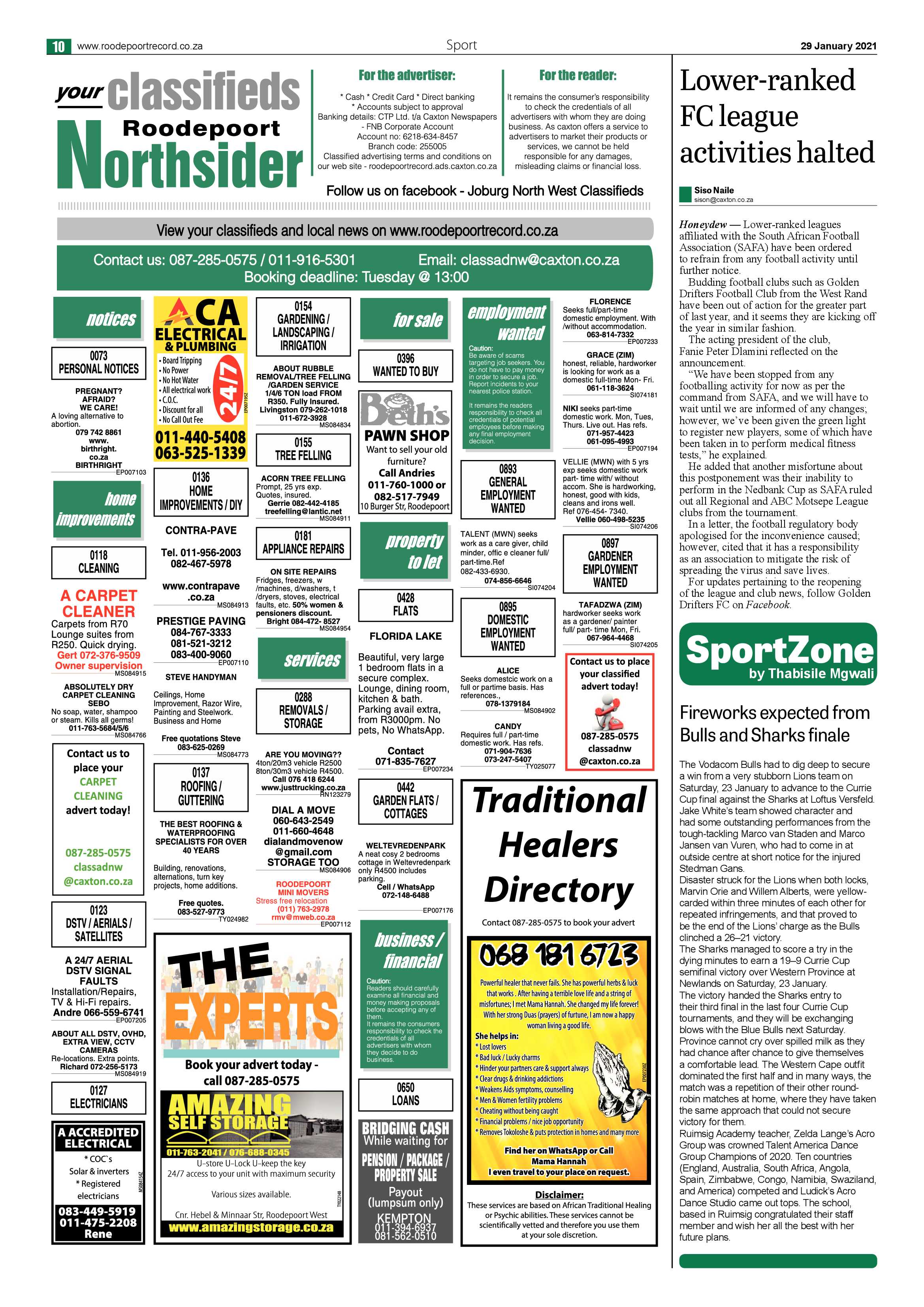 Roodepoort Northsider 29 January 2021 page 10