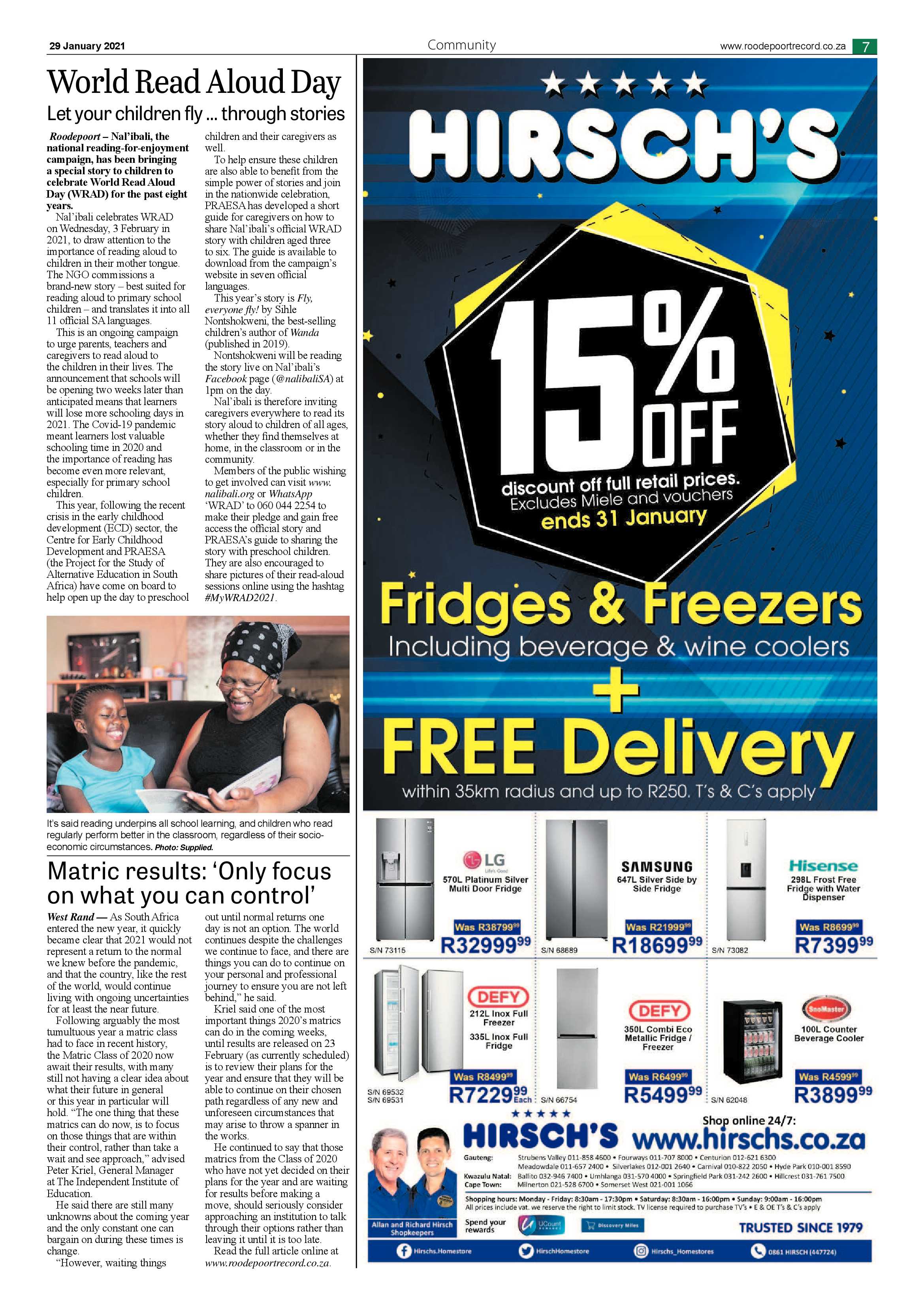 Roodepoort Northsider 29 January 2021 page 7