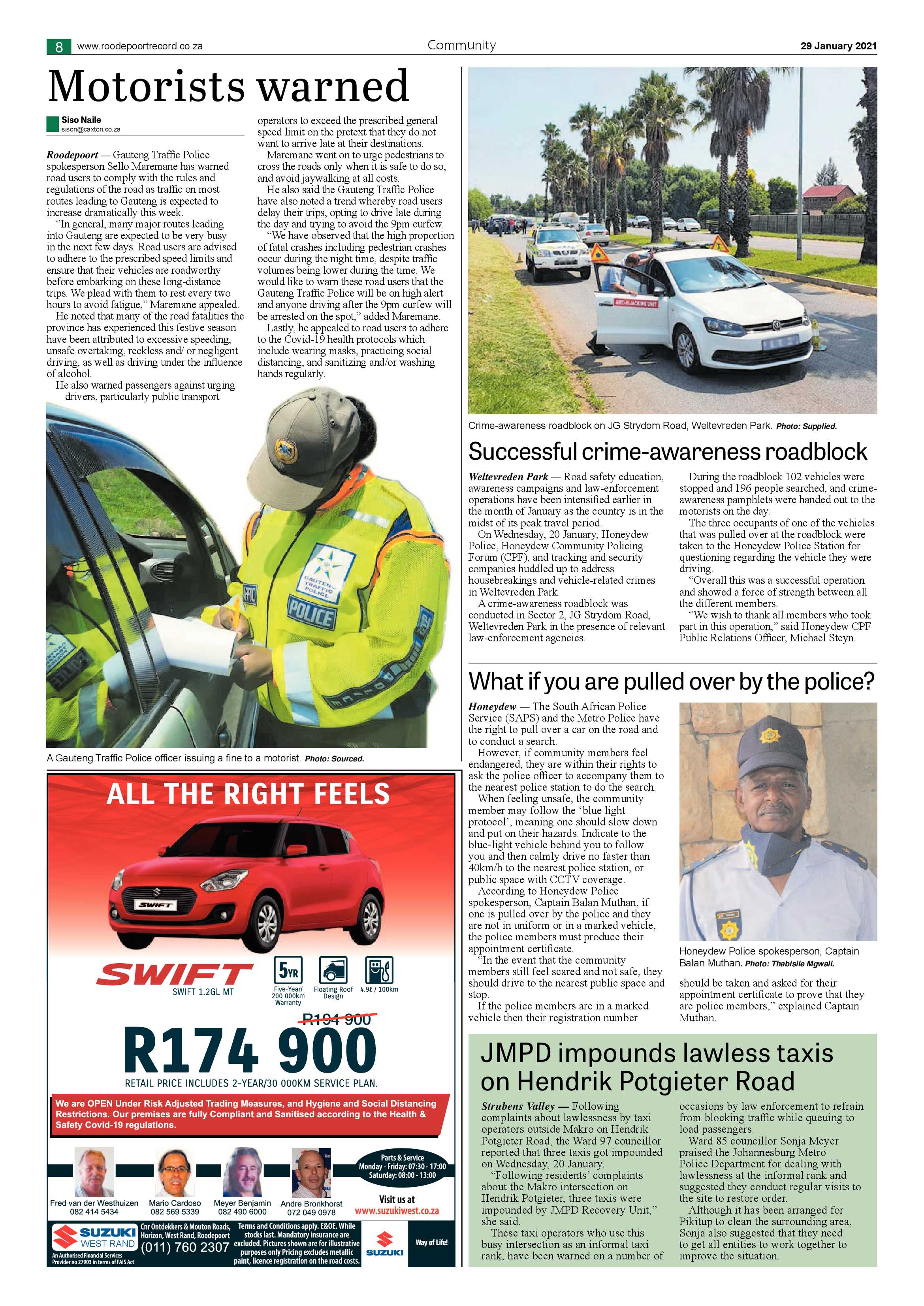 Roodepoort Northsider 29 January 2021 page 8