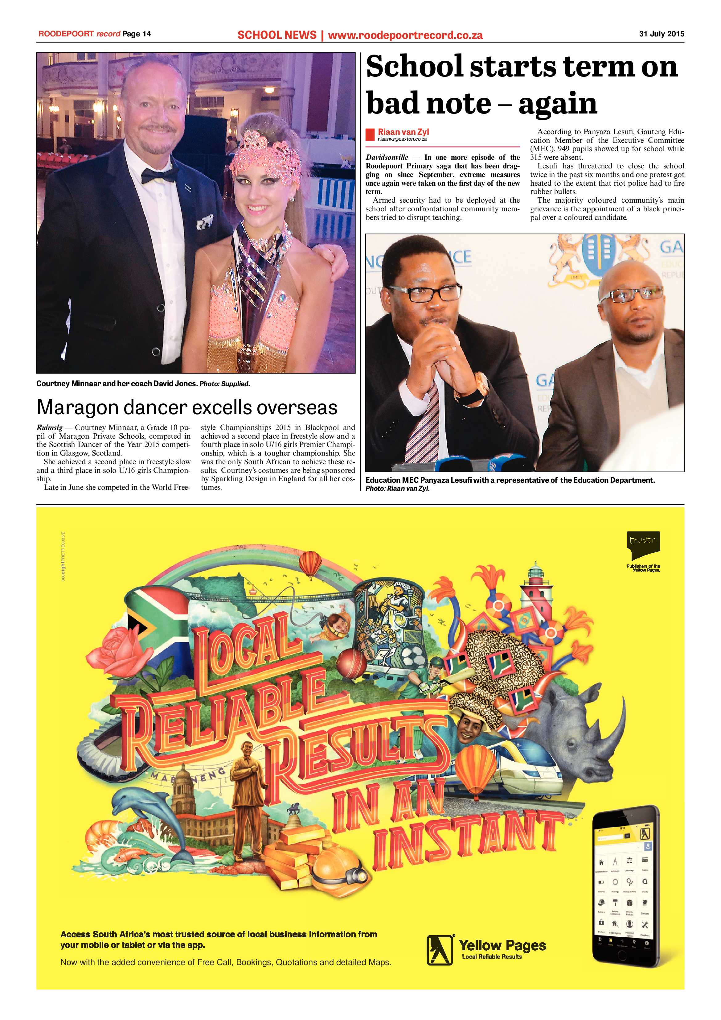 Roodepoort Record 31 July 2015 page 18
