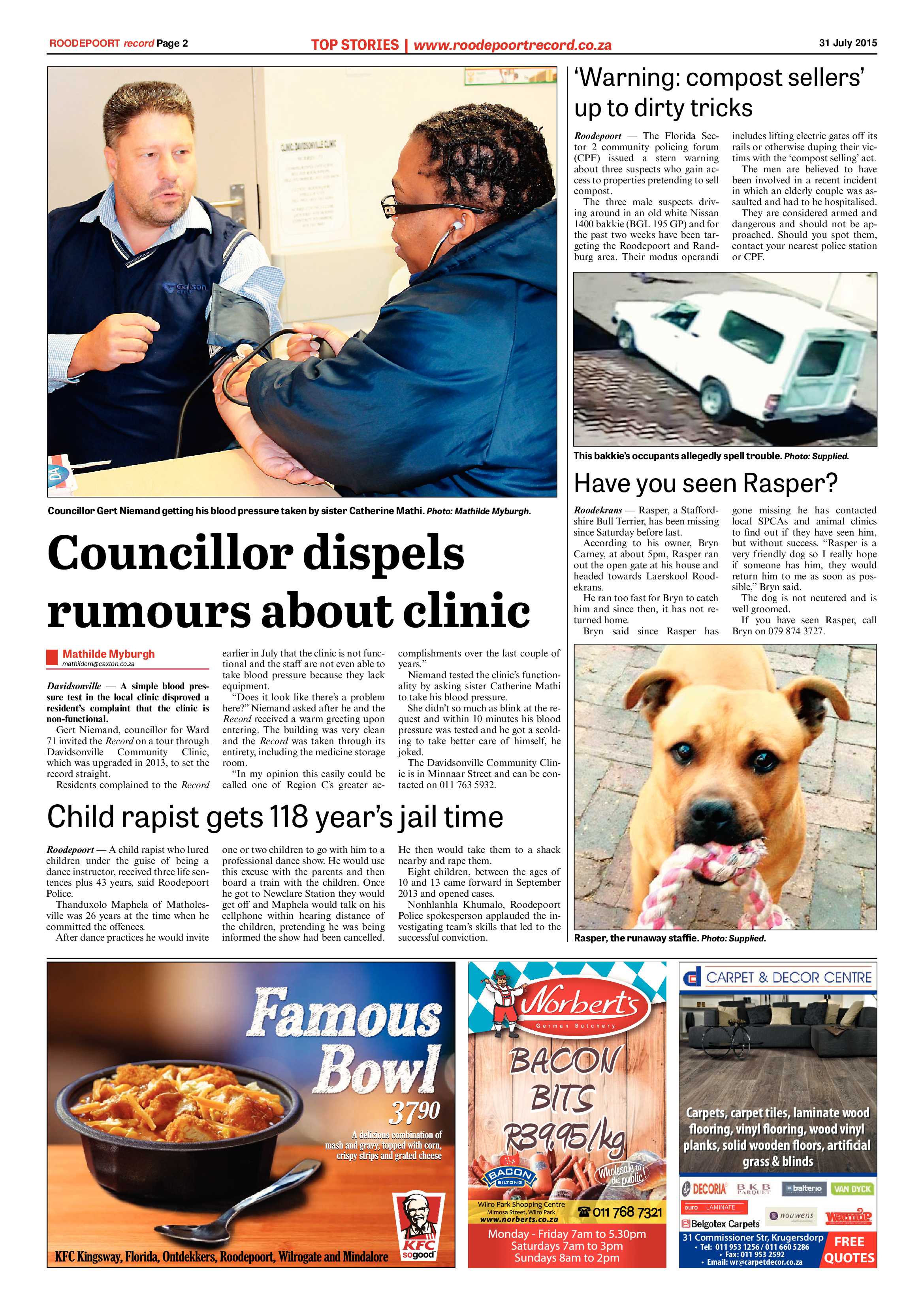 Roodepoort Record 31 July 2015 page 2