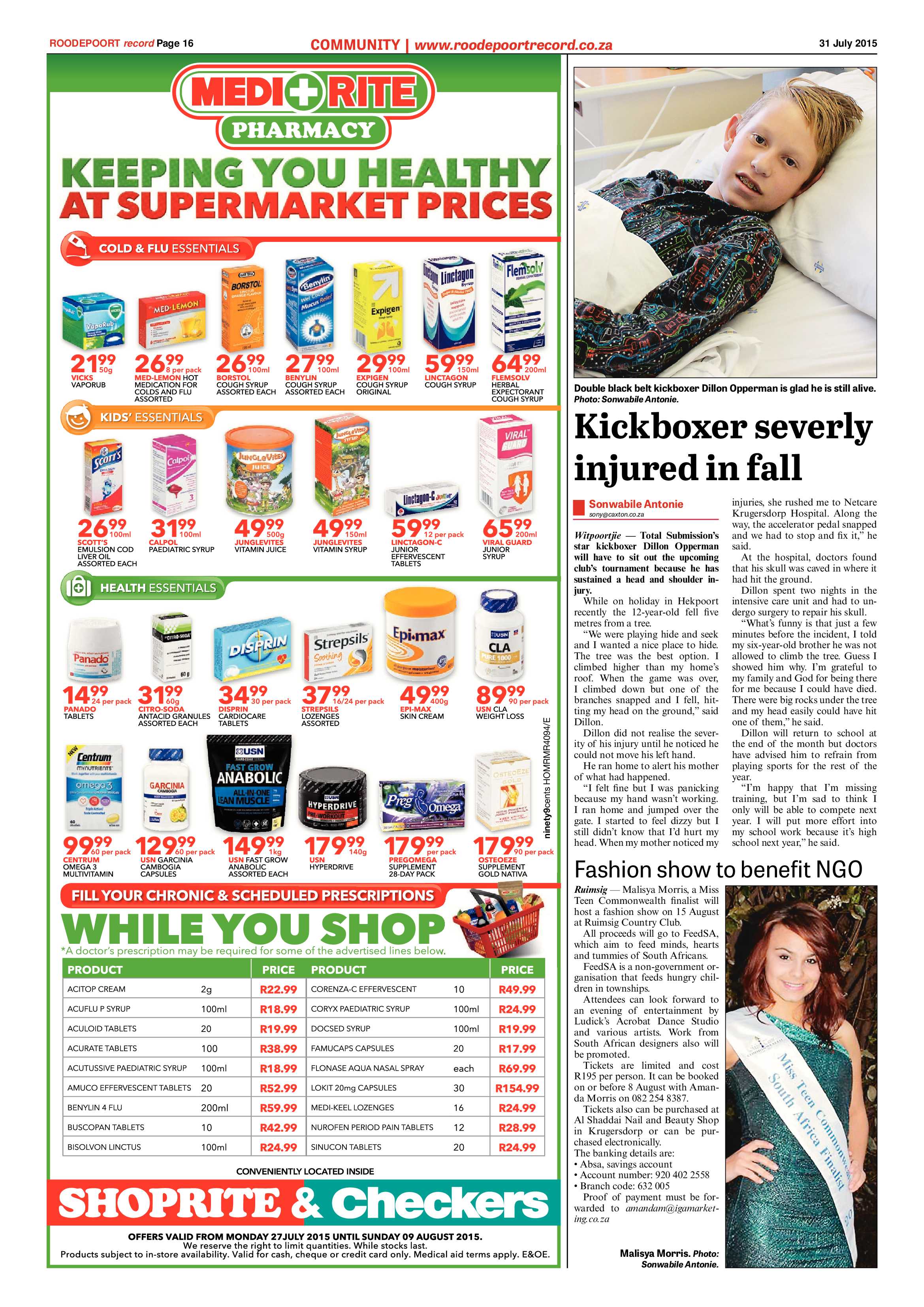 Roodepoort Record 31 July 2015 page 20