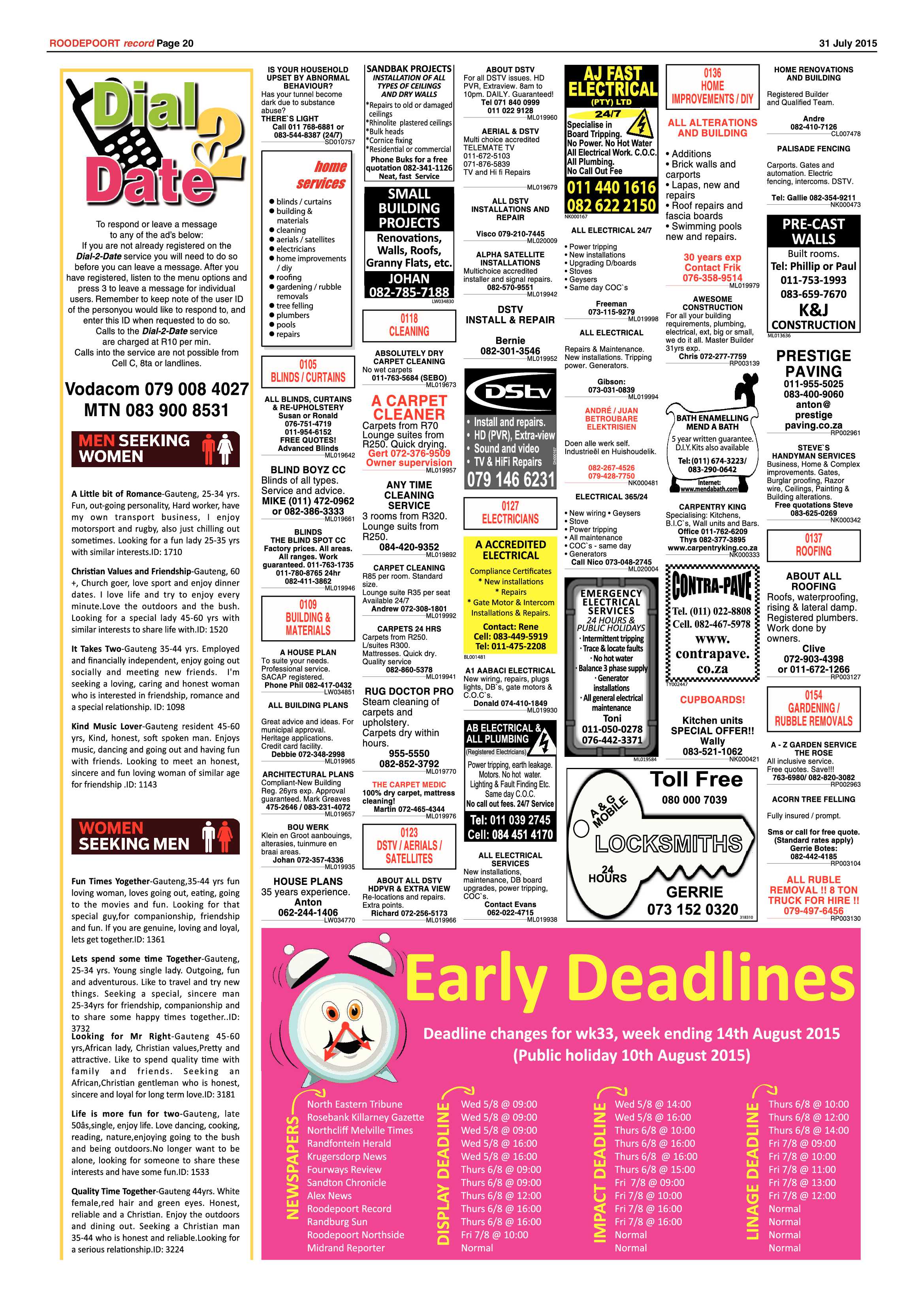 Roodepoort Record 31 July 2015 page 24