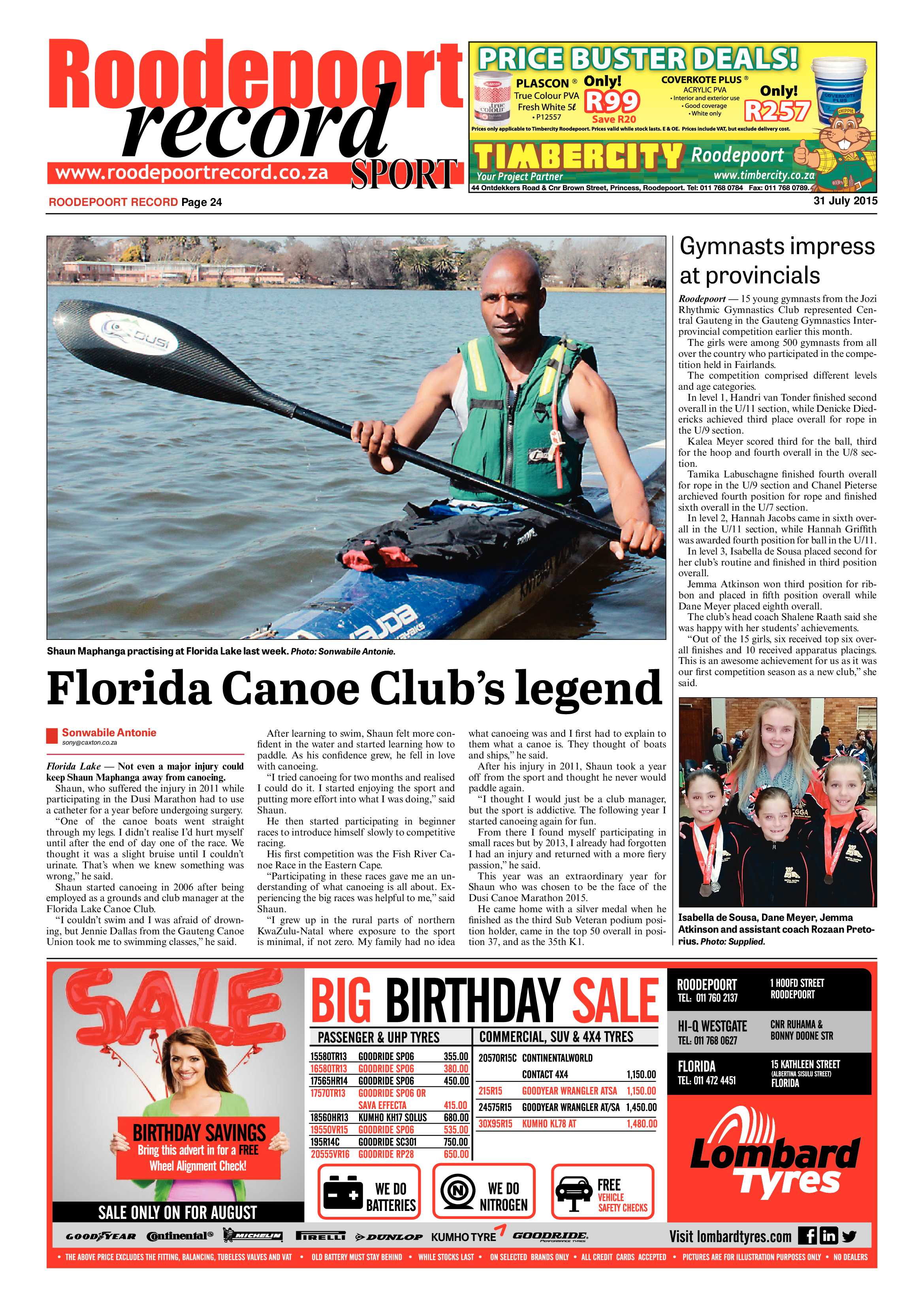 Roodepoort Record 31 July 2015 page 28