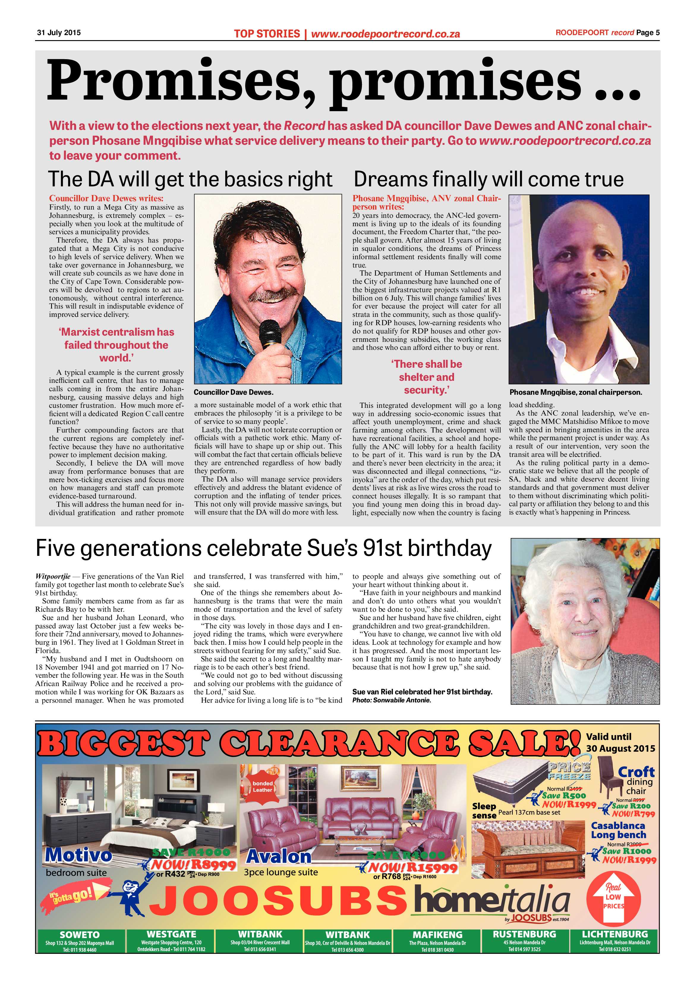 Roodepoort Record 31 July 2015 page 5