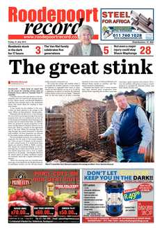 Roodepoort Record 31 July 2015