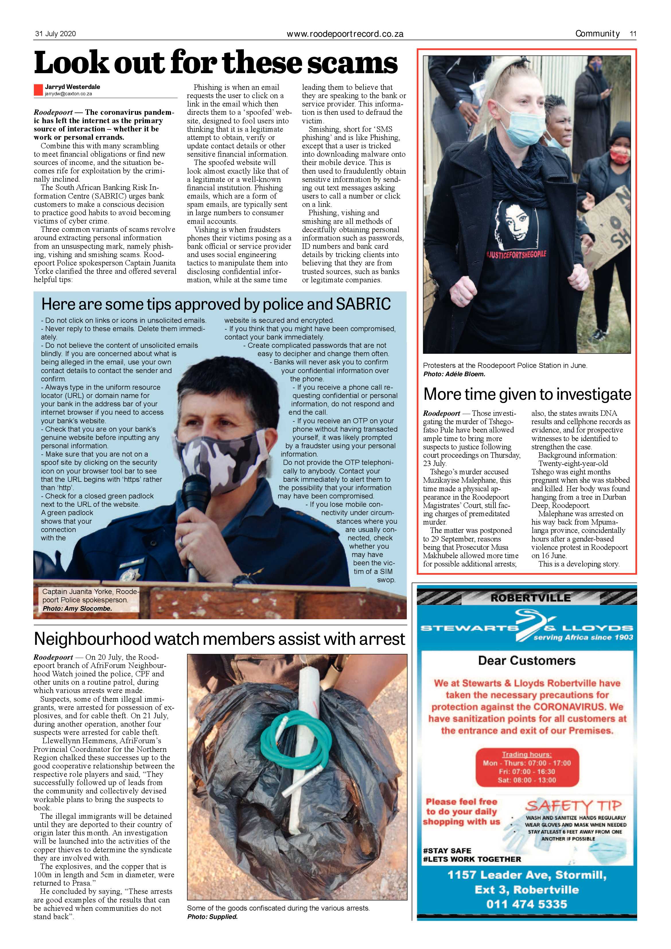 Roodepoort Record 31 July 2020 page 11