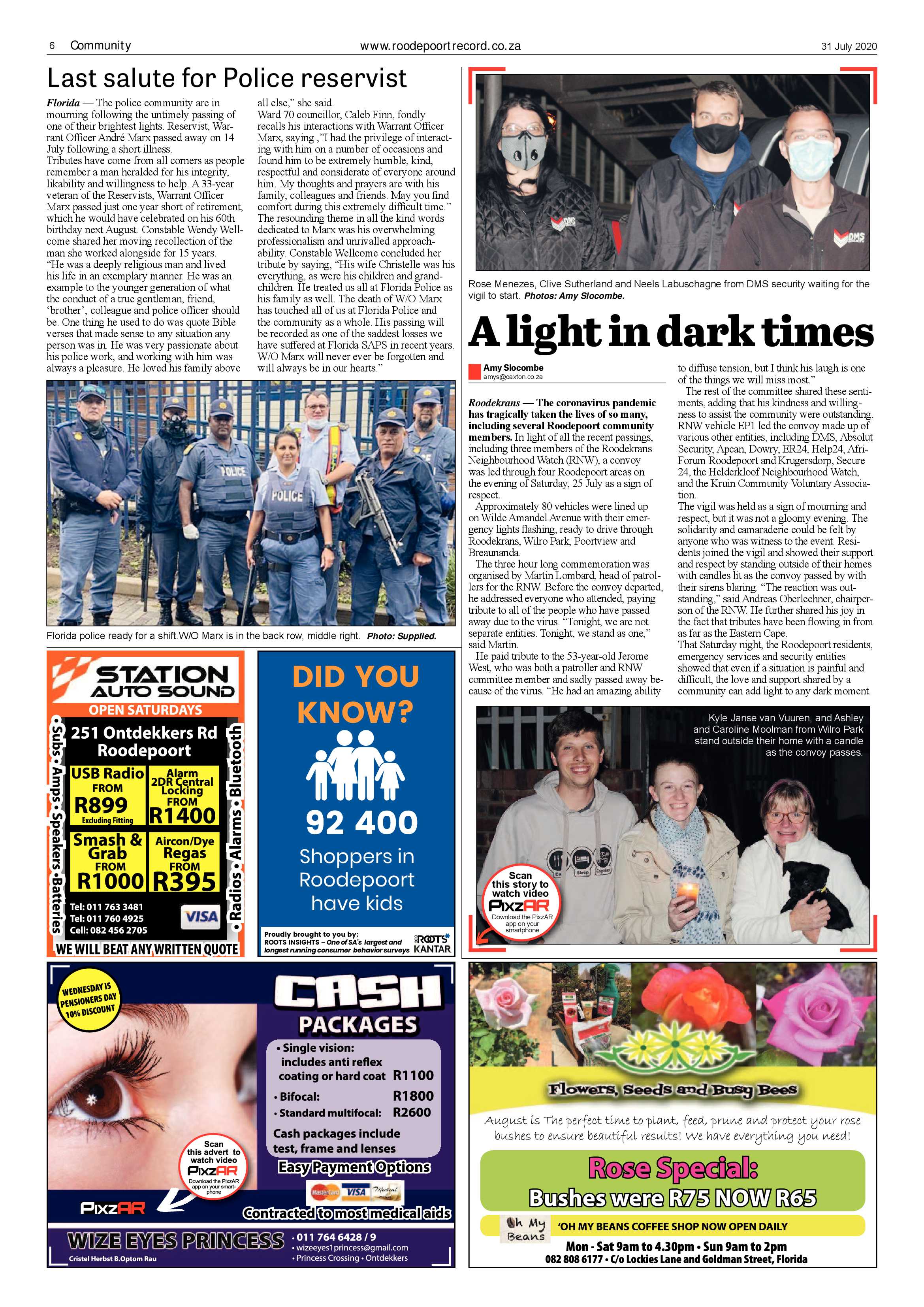 Roodepoort Record 31 July 2020 page 6