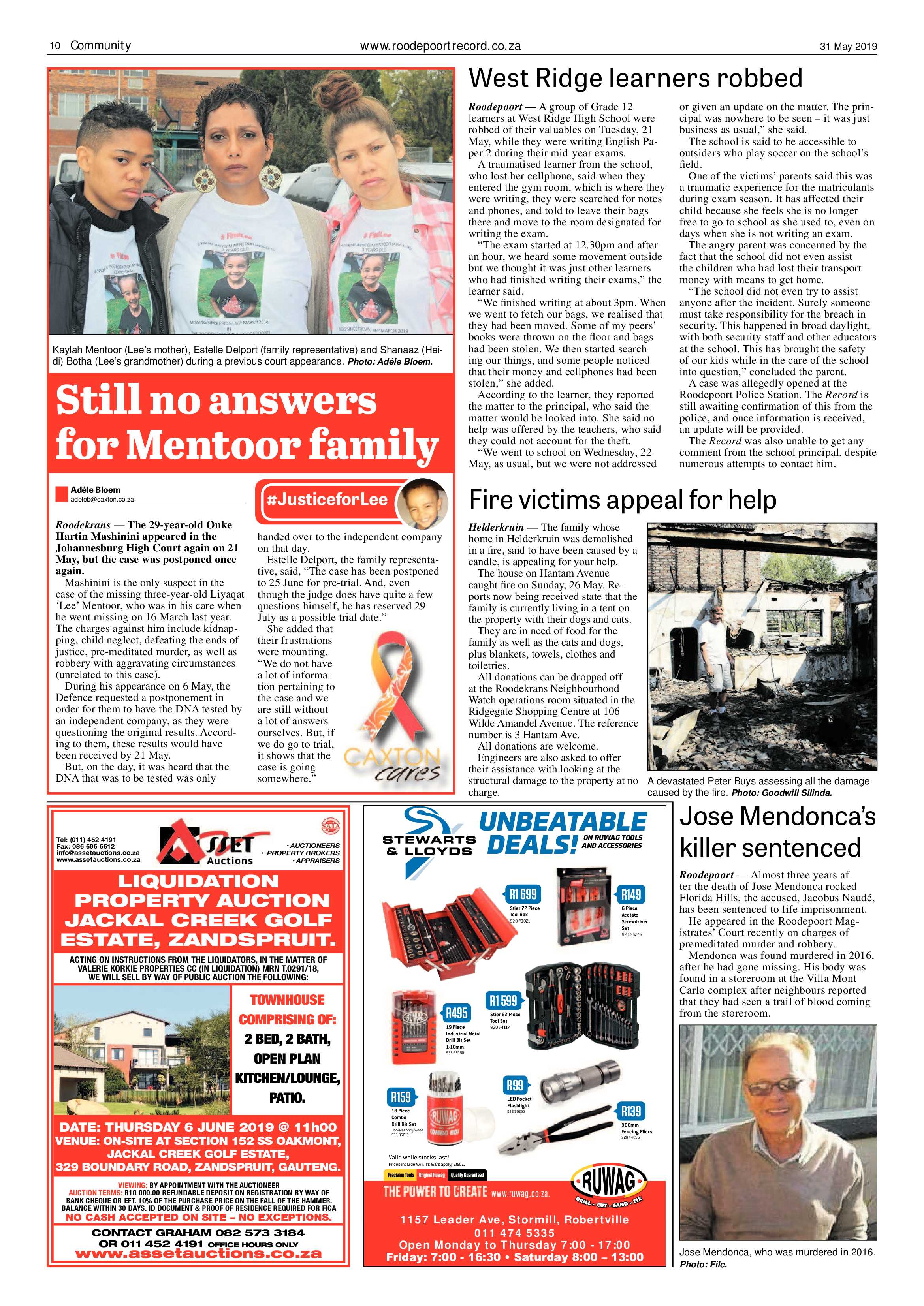 Roodepoort Record 31 May 2019 page 10