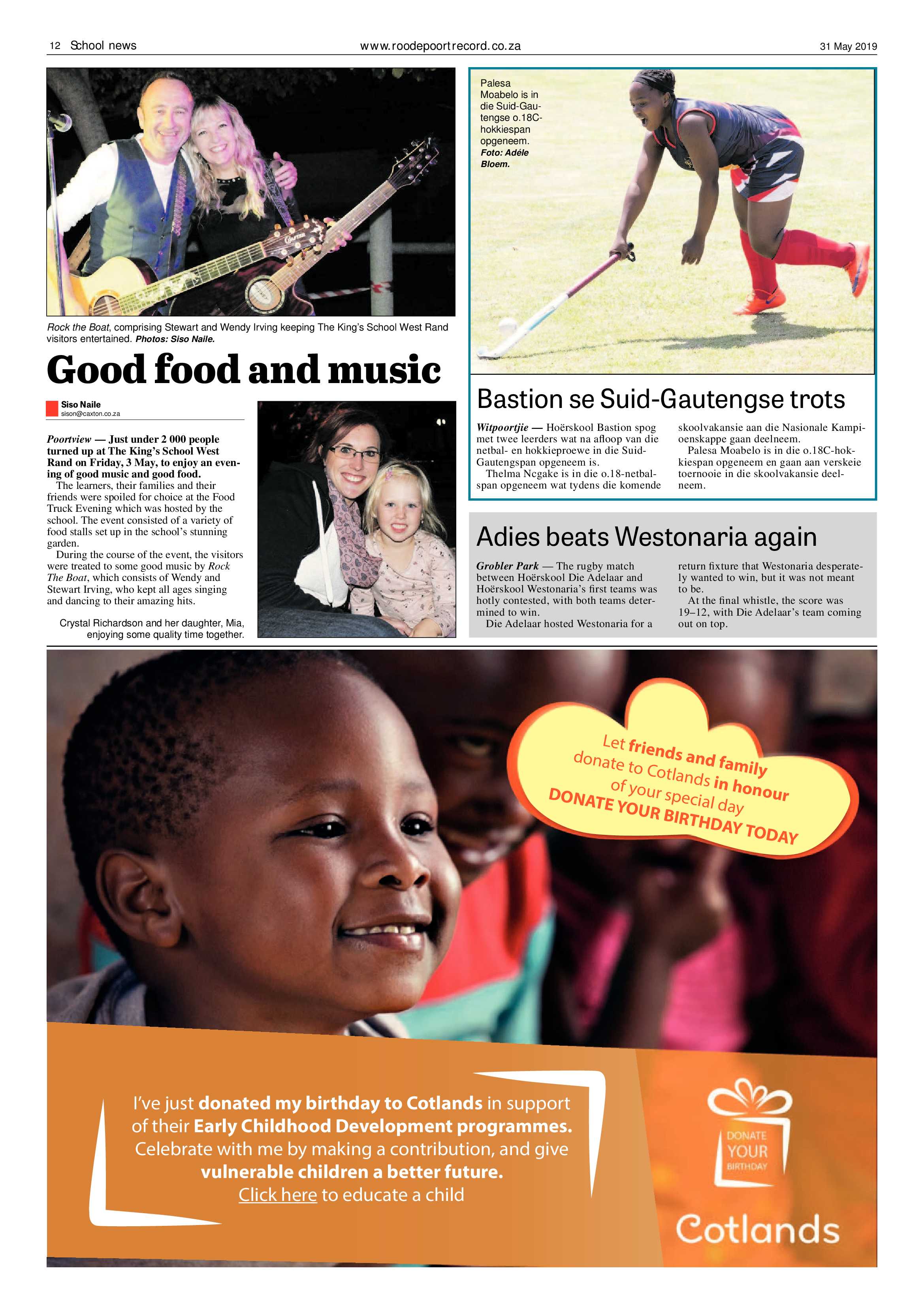 Roodepoort Record 31 May 2019 page 12