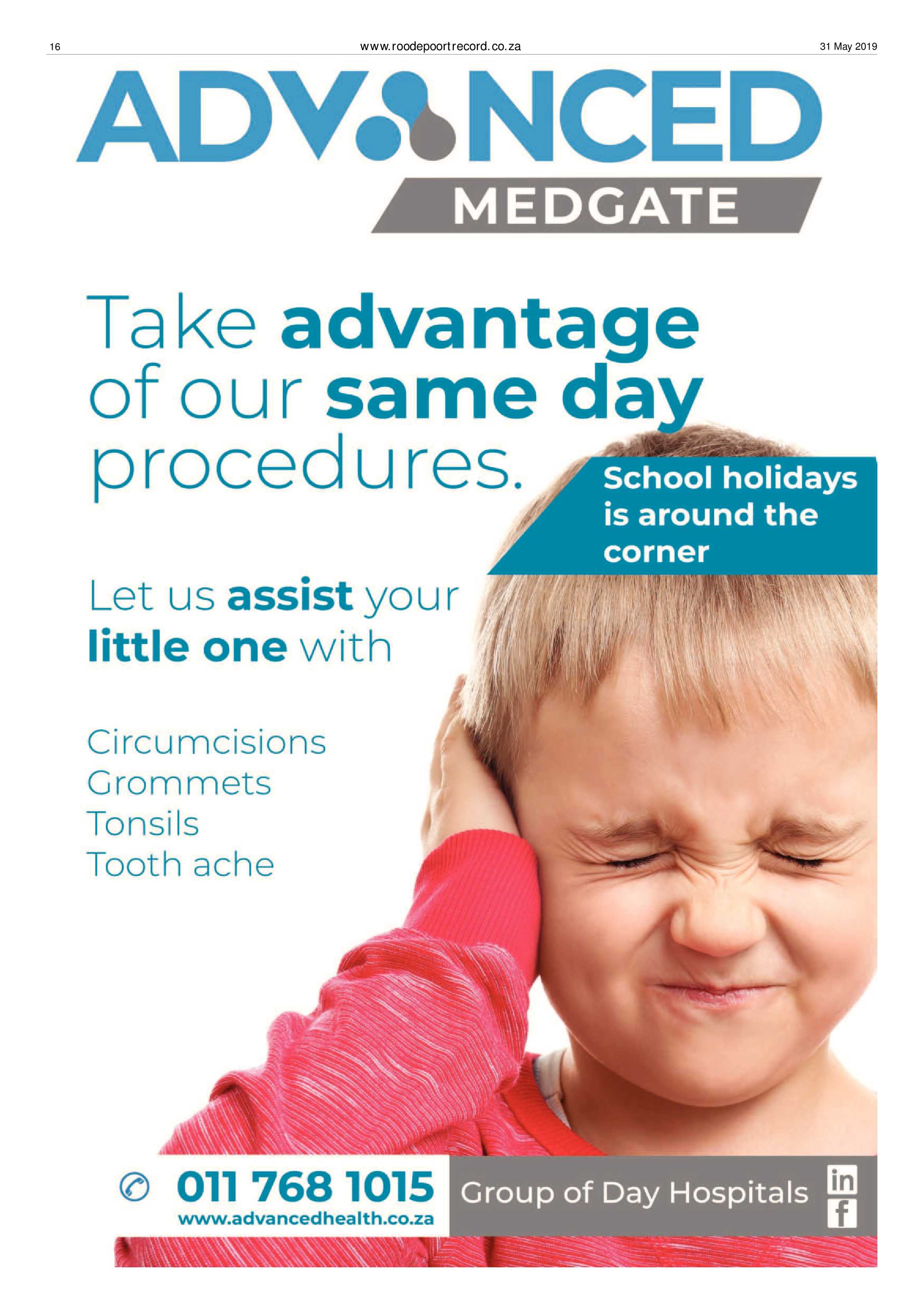 Roodepoort Record 31 May 2019 page 16