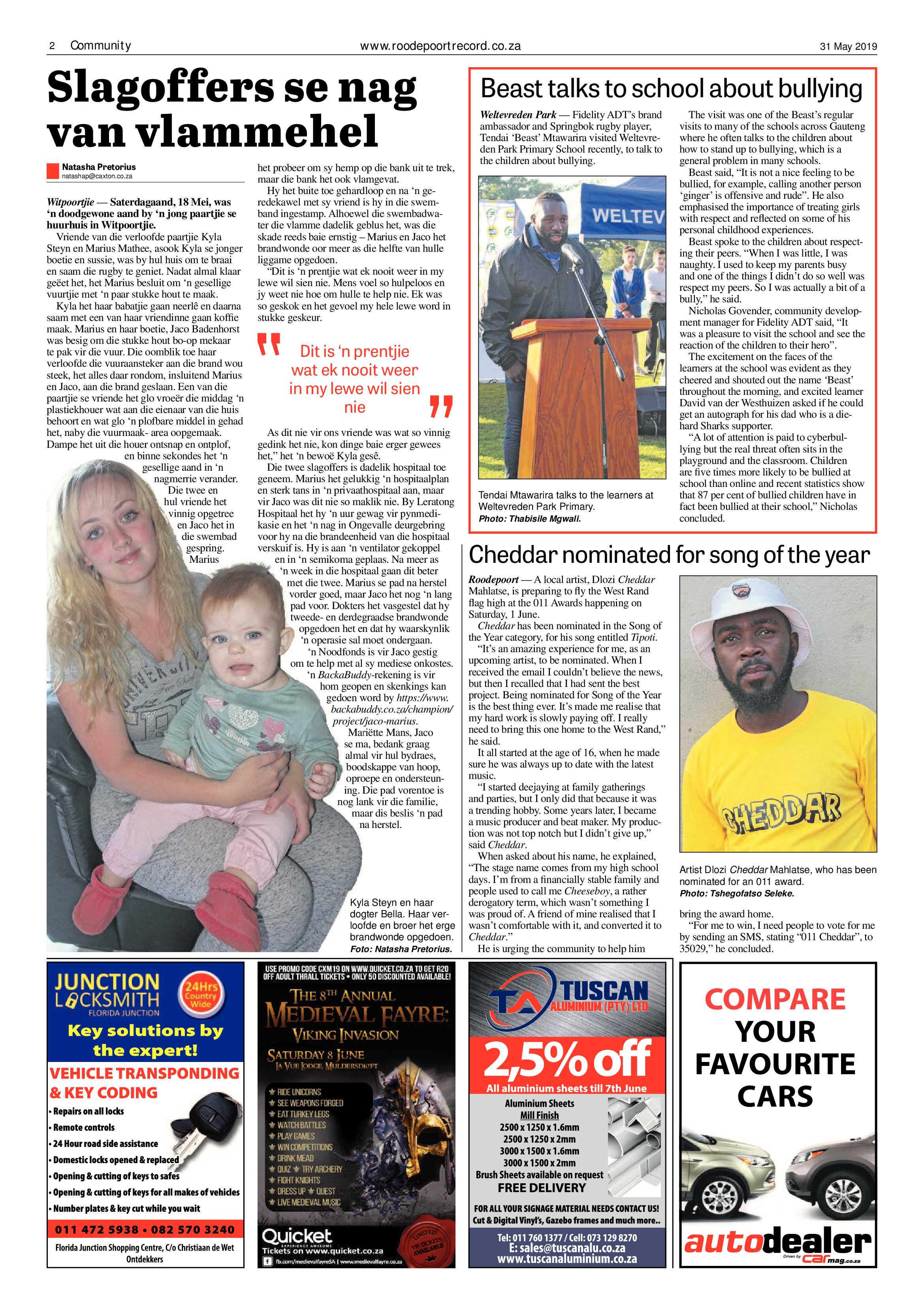 Roodepoort Record 31 May 2019 page 2