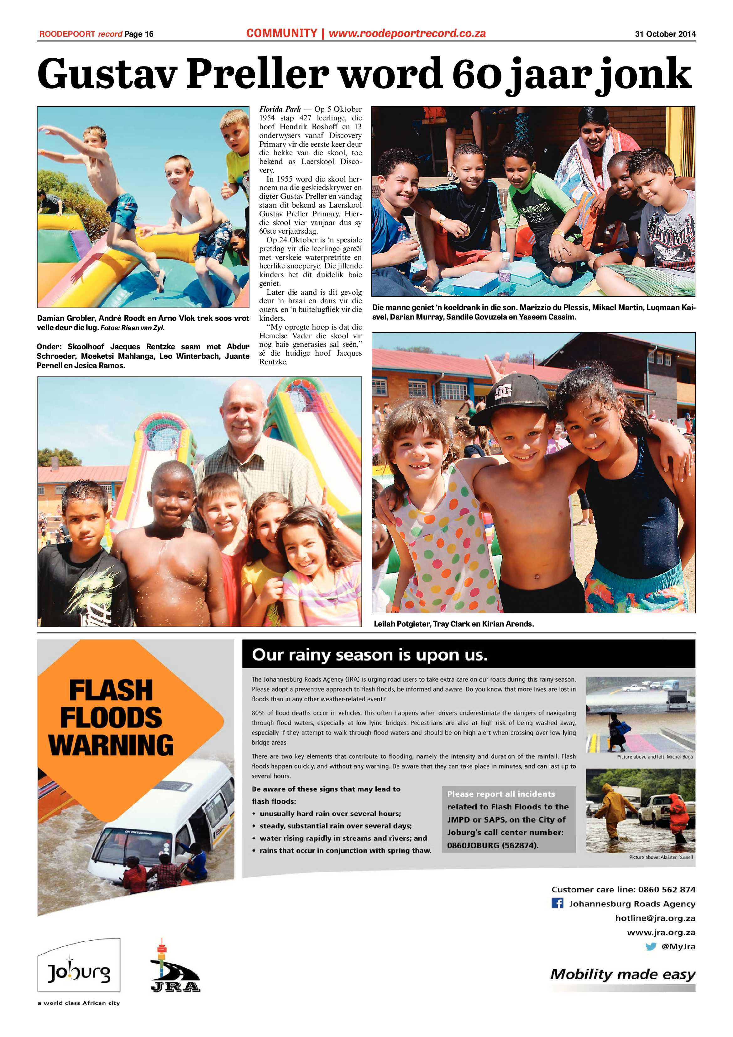 Roodepoort Record 31 October 2014 page 16