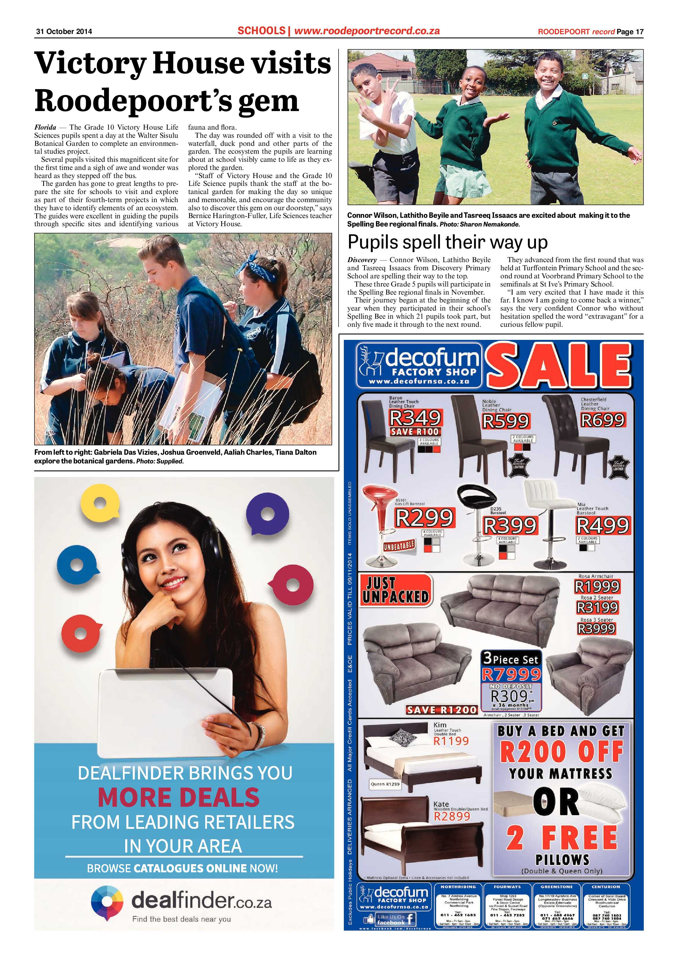 Roodepoort Record 31 October 2014 page 17