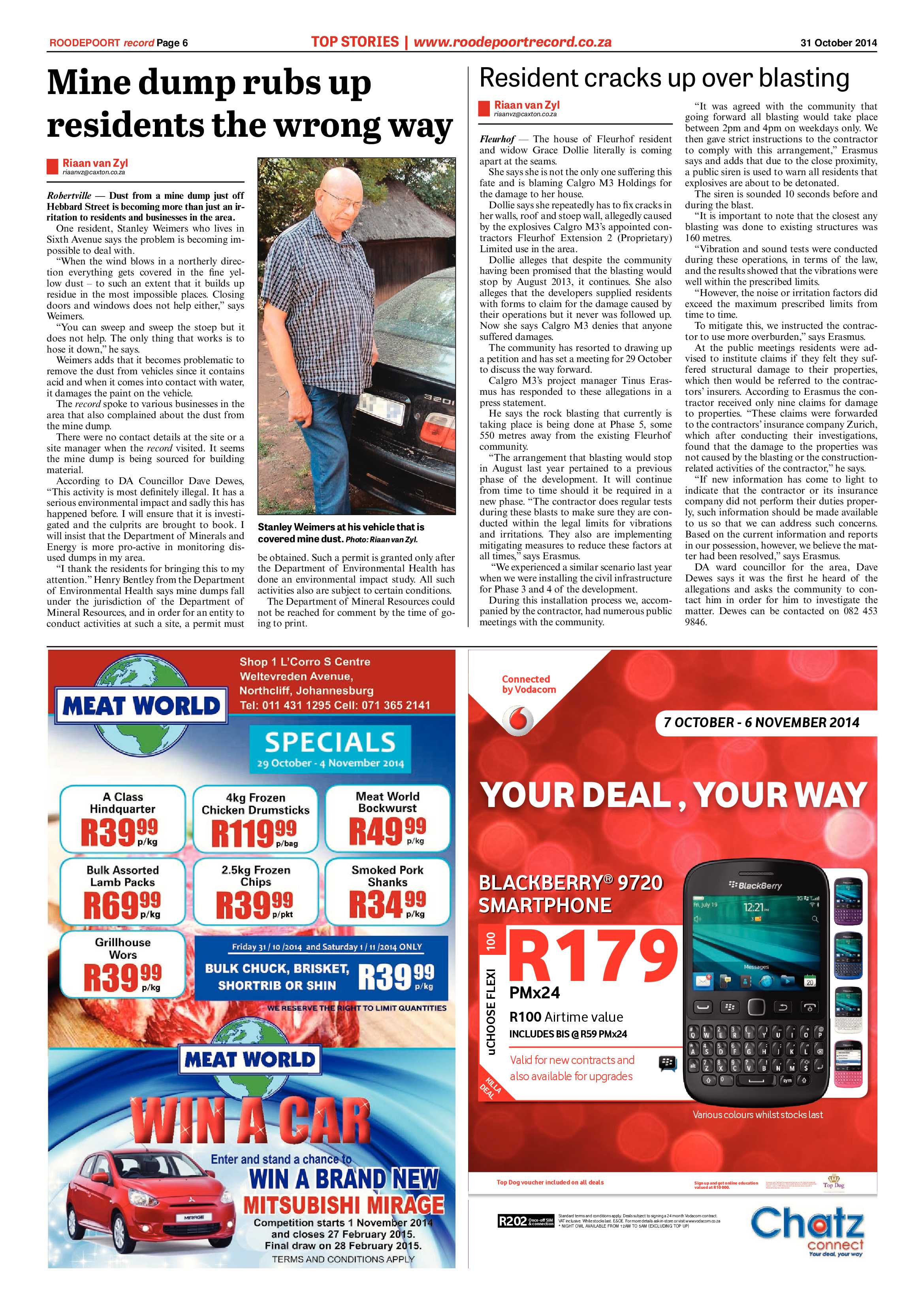 Roodepoort Record 31 October 2014 page 6