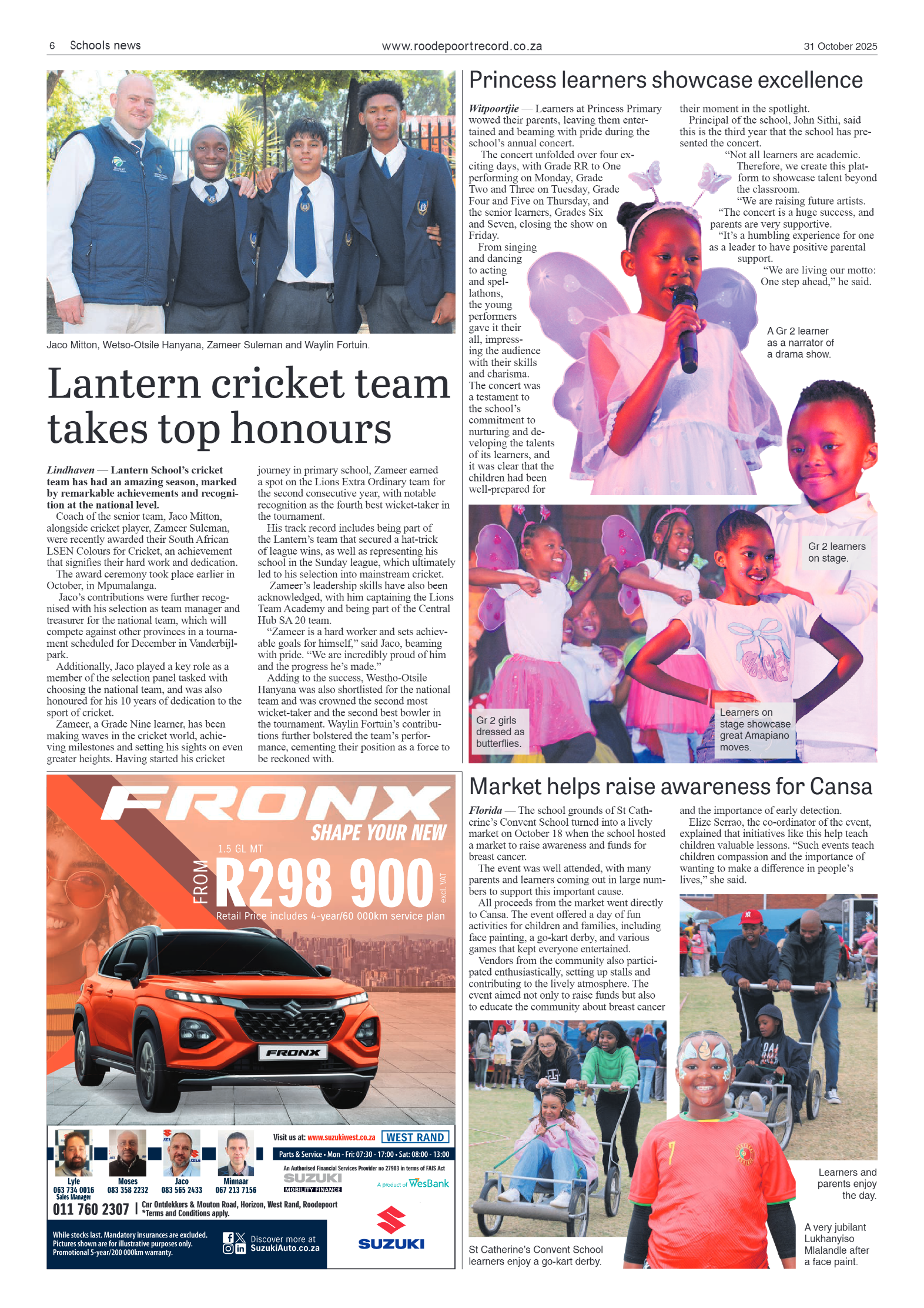 Roodepoort Record 31 October 2025 page 6