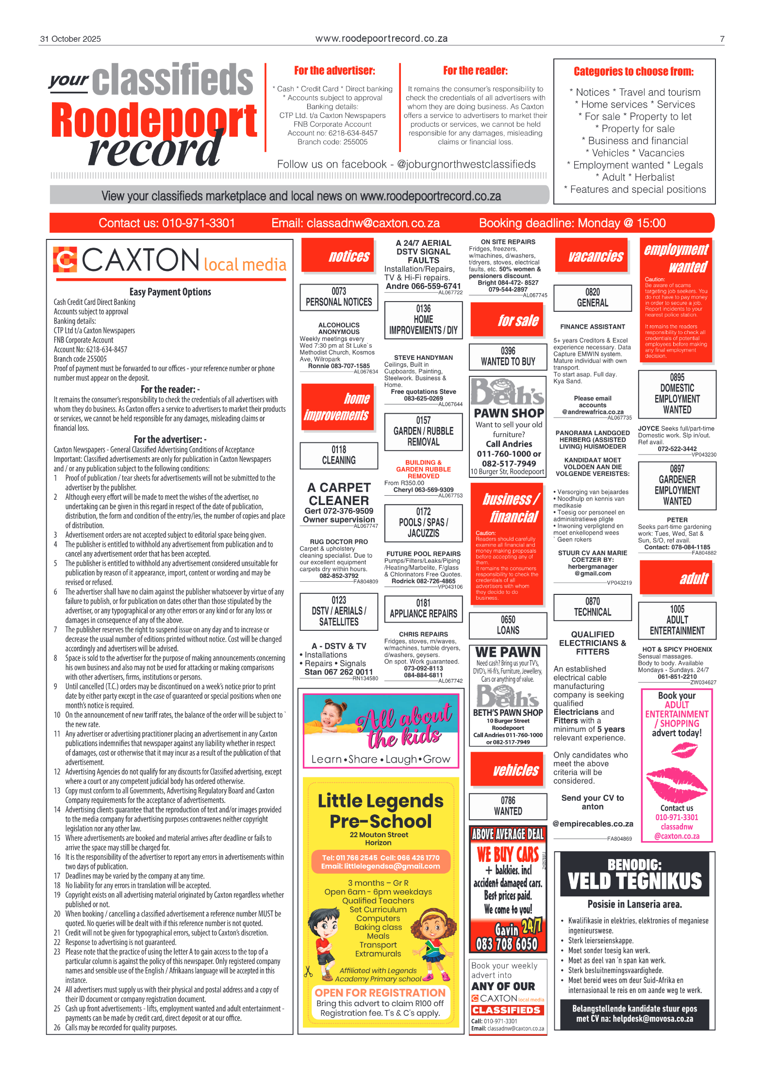Roodepoort Record 31 October 2025 page 7